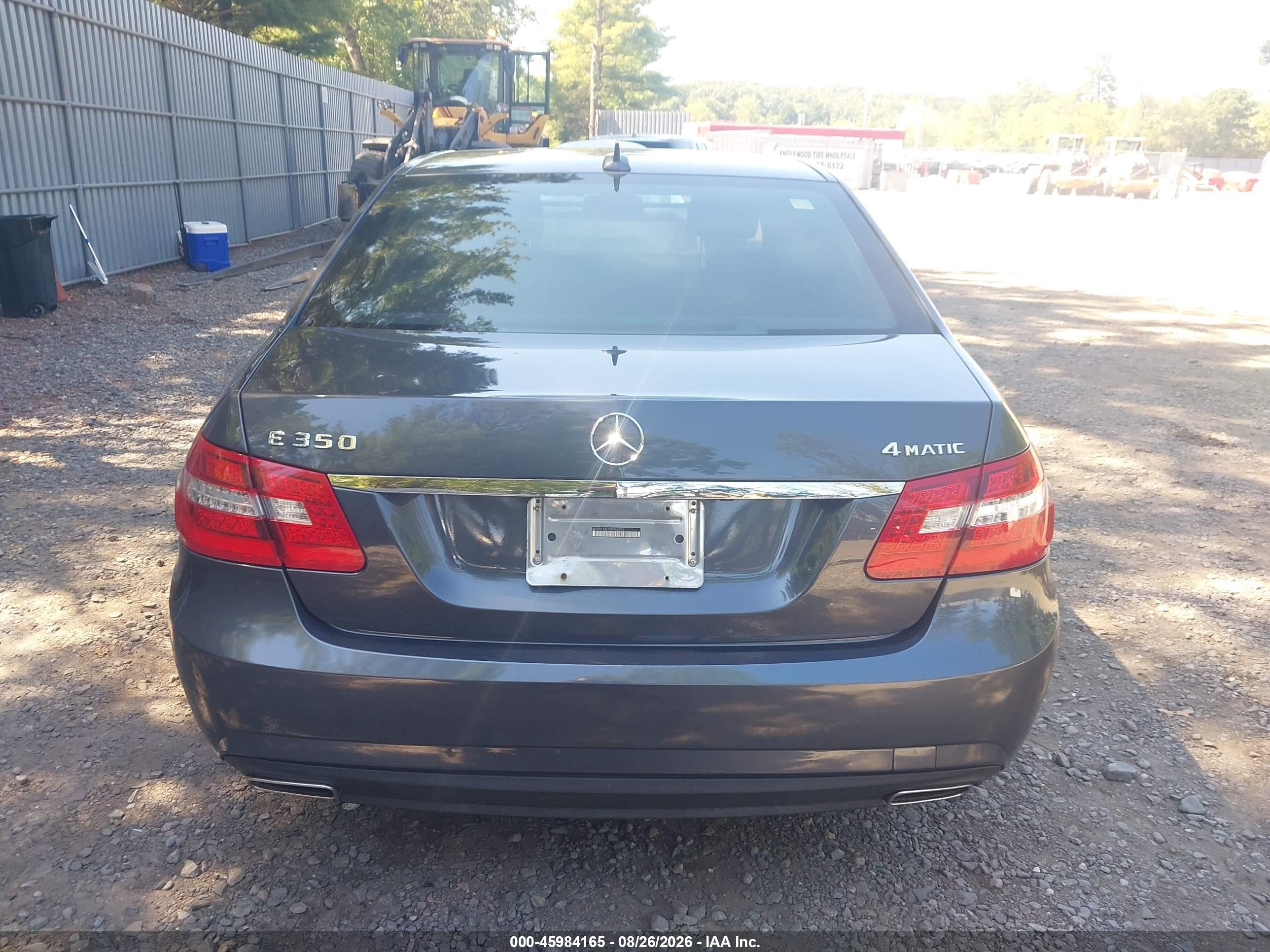 2013 Mercedes-benz E 350 4matic Gray vin: WDDHF8JB1DA766292