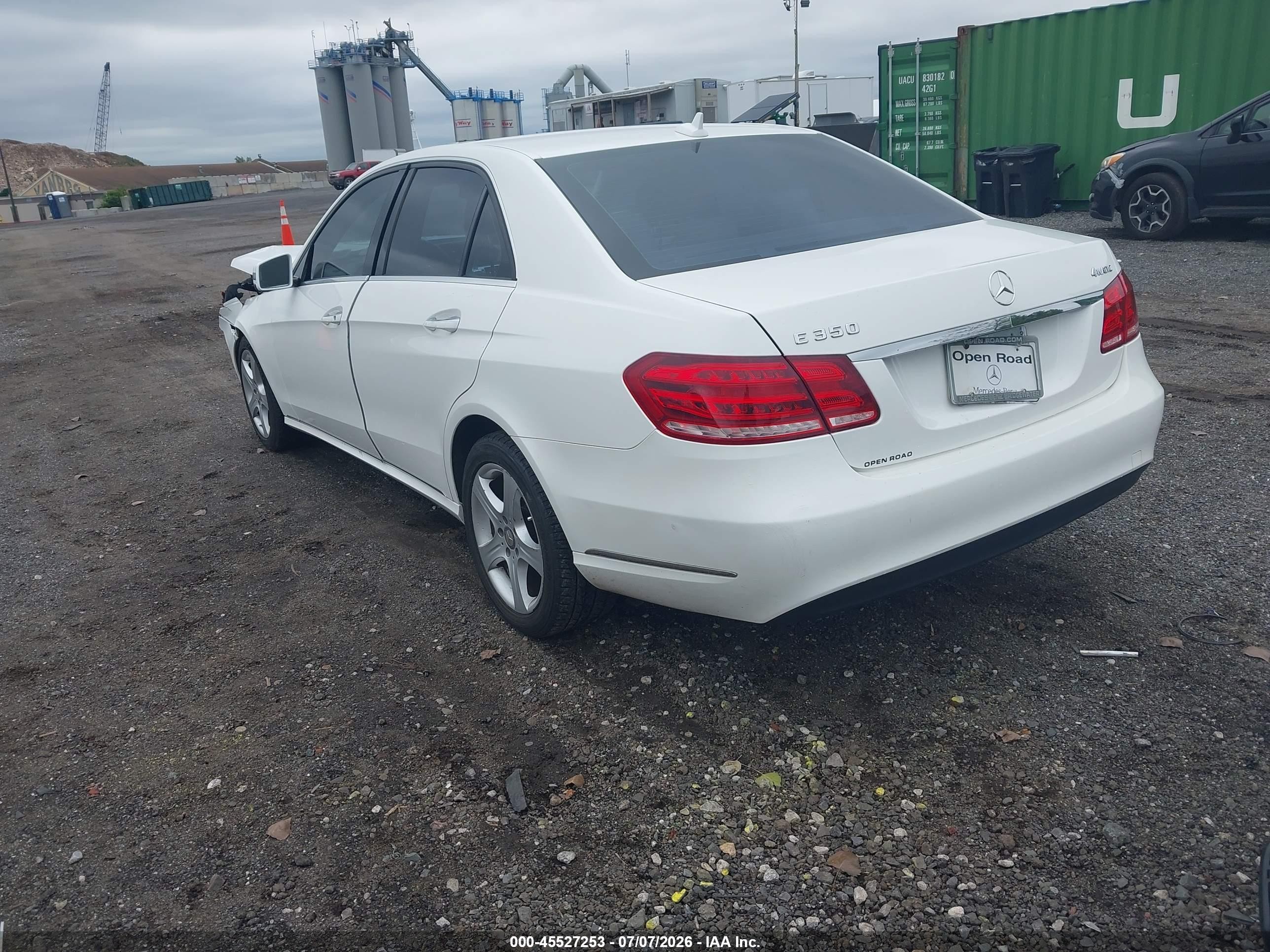 2014 Mercedes-benz E 350 4matic White vin: WDDHF8JB1EA797012