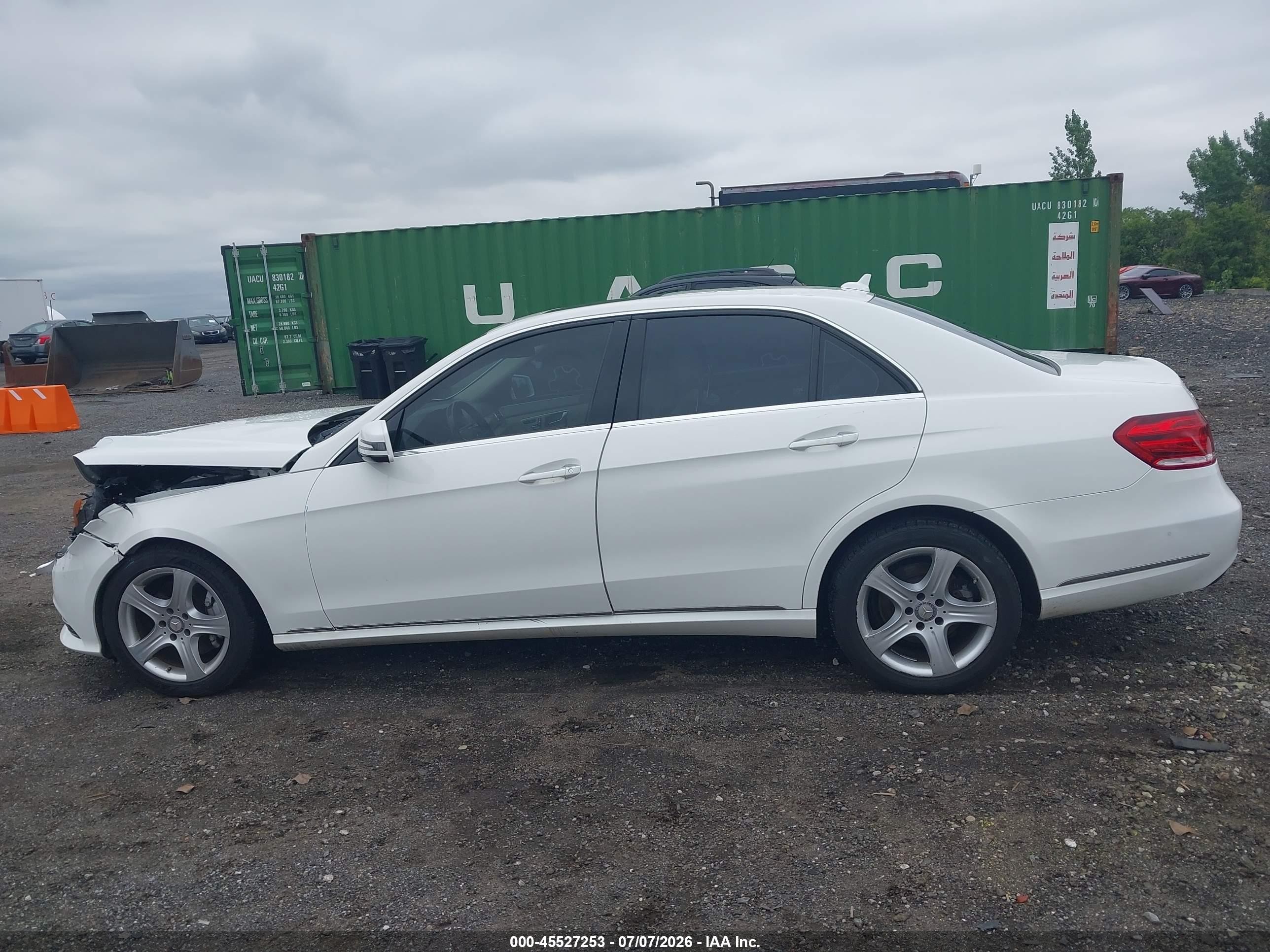 2014 Mercedes-benz E 350 4matic White vin: WDDHF8JB1EA797012