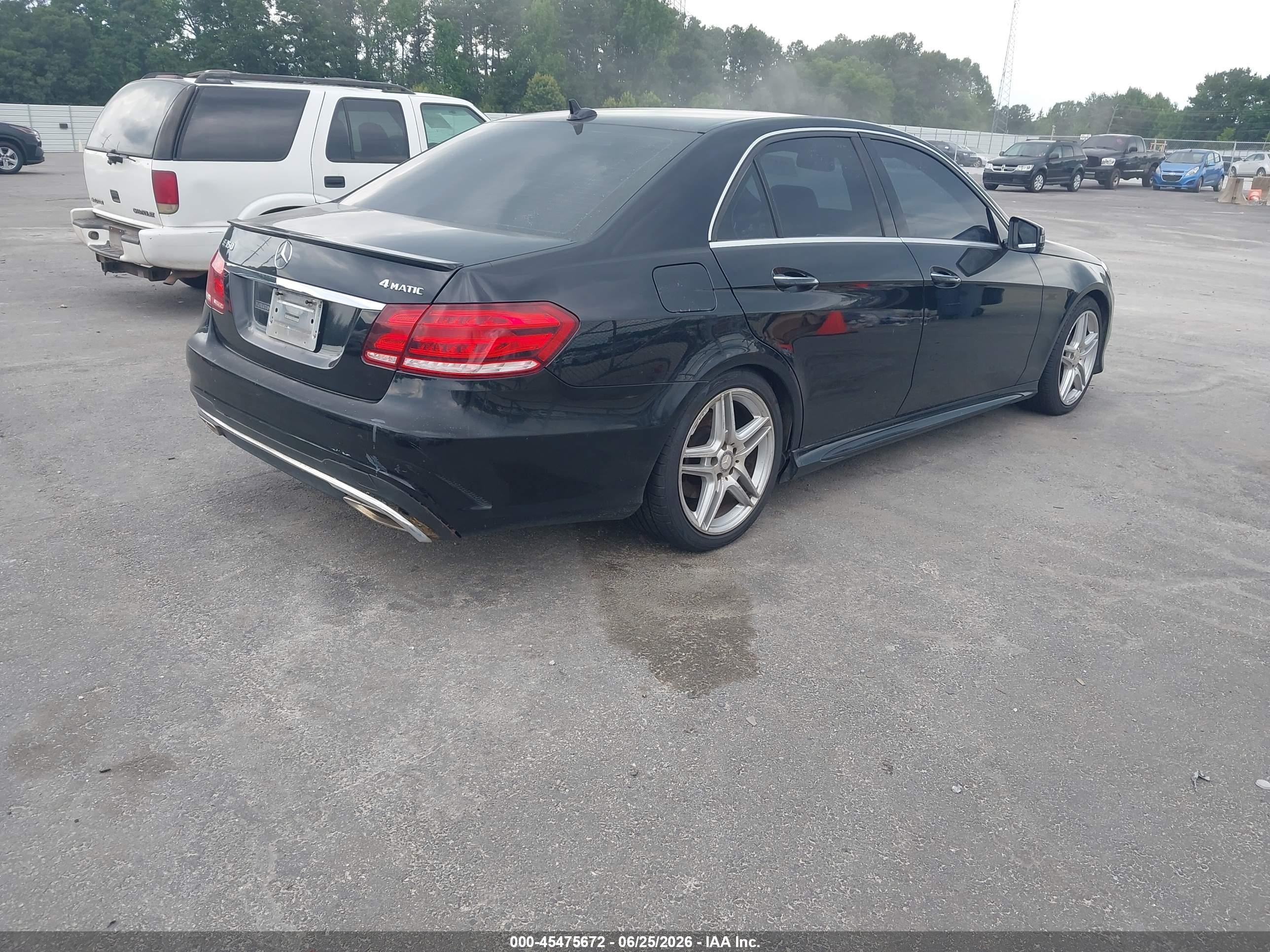 2014 Mercedes-benz E 350 4matic Black vin: WDDHF8JB1EA852980