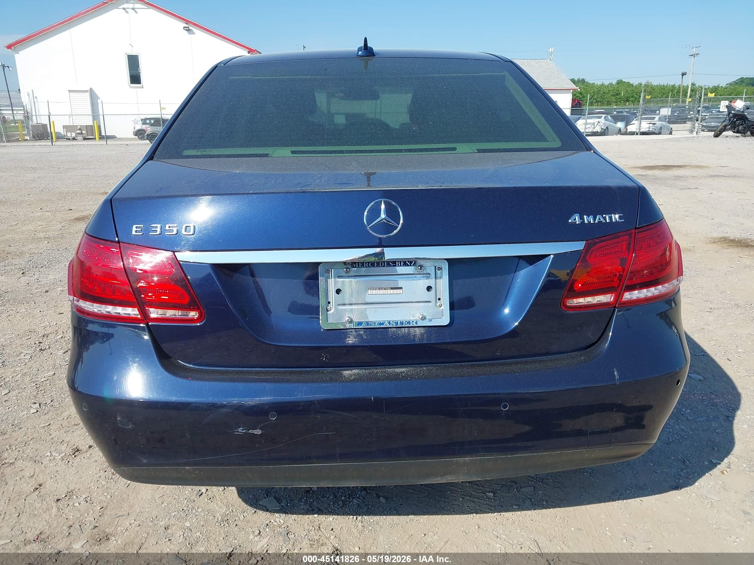 2014 Mercedes-benz E 350 4matic Blue vin: WDDHF8JB1EA879290