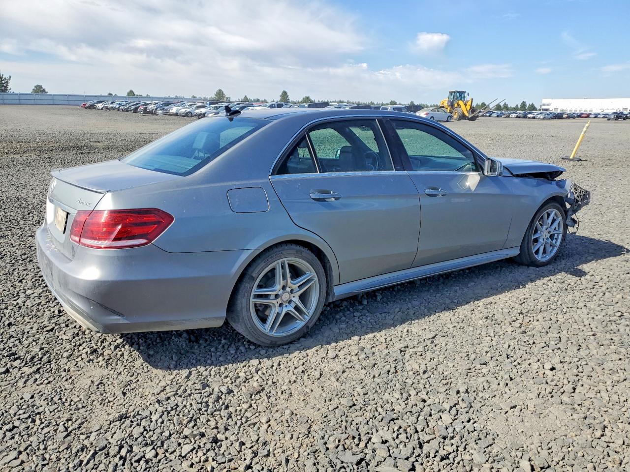 2014 Mercedes-benz E 350 4matic Silver vin: WDDHF8JB1EA952285
