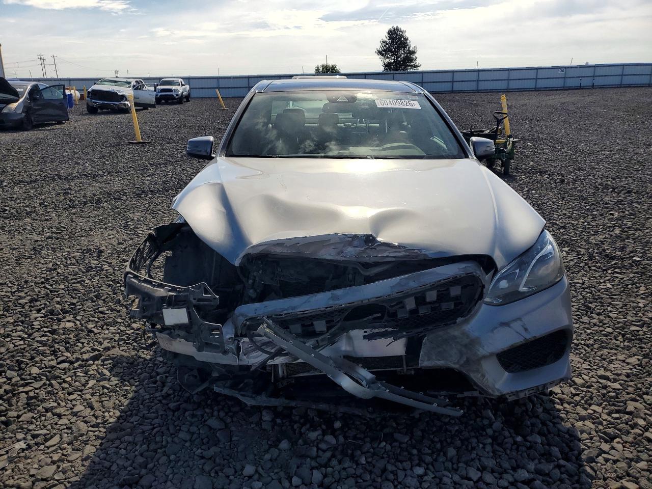 2014 Mercedes-benz E 350 4matic Silver vin: WDDHF8JB1EA952285