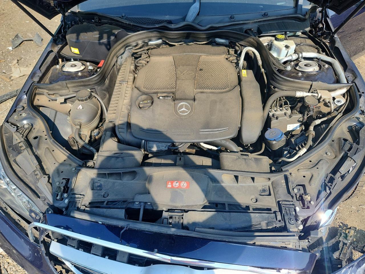 2014 Mercedes-benz E 350 4matic Blue vin: WDDHF8JB1EA978367