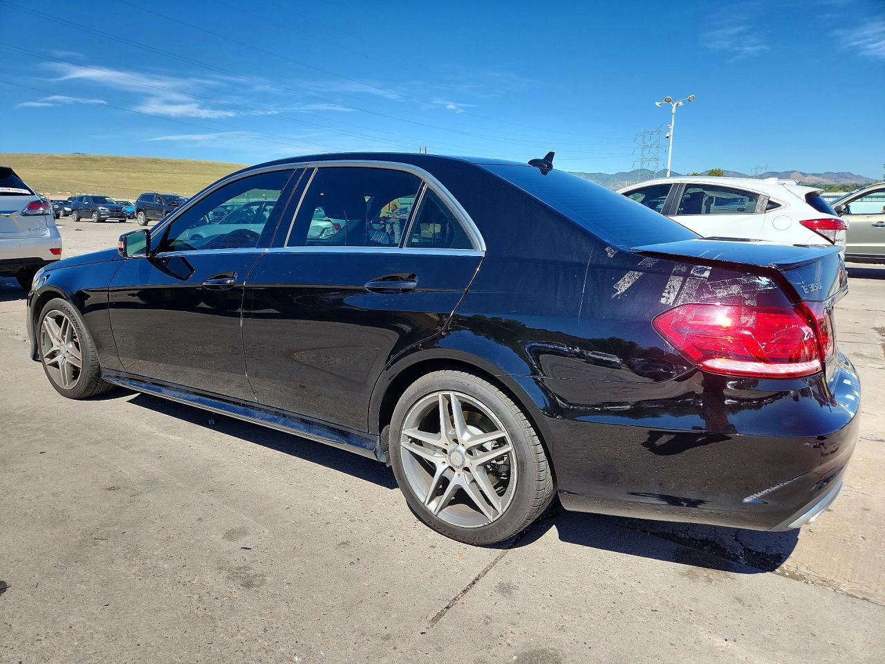 2014 Mercedes-benz E 350 4matic Black vin: WDDHF8JB1EB008237