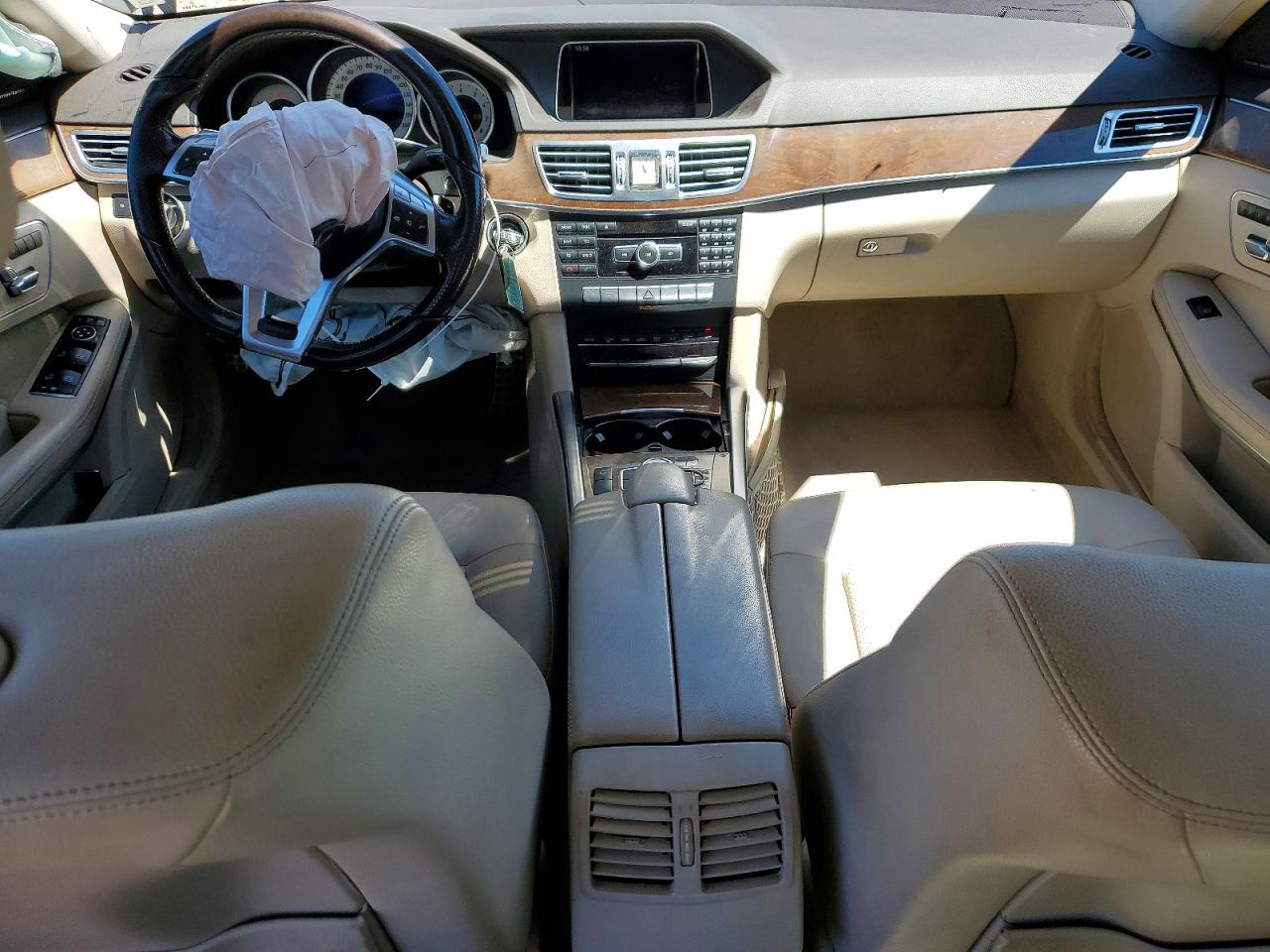 2015 Mercedes-benz E 350 4matic Синий vin: WDDHF8JB1FB085899