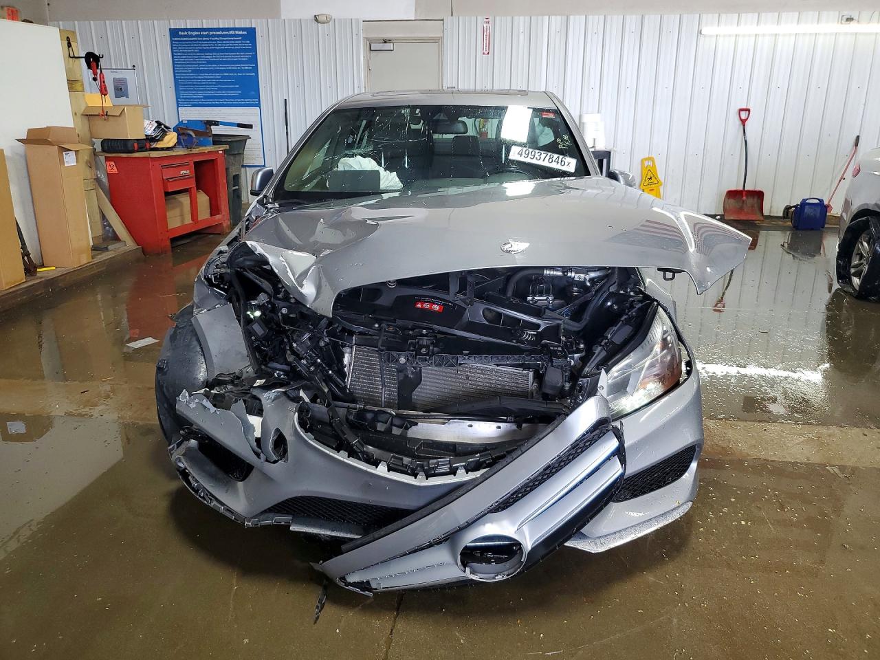 2015 Mercedes-benz E 350 4matic Silver vin: WDDHF8JB1FB124815