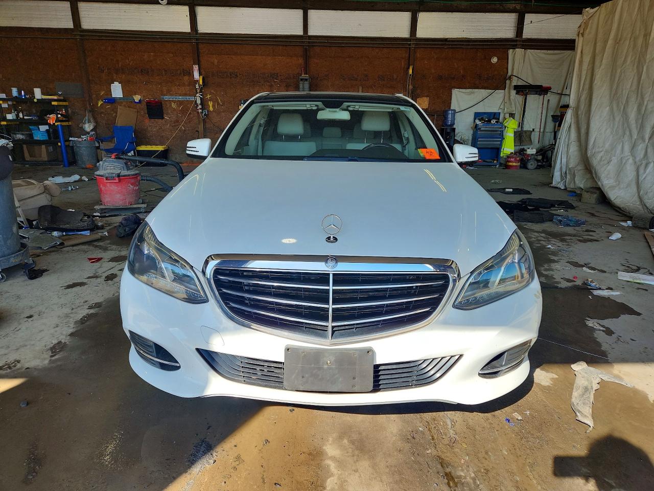 2015 Mercedes-benz E 350 4matic White vin: WDDHF8JB1FB126726