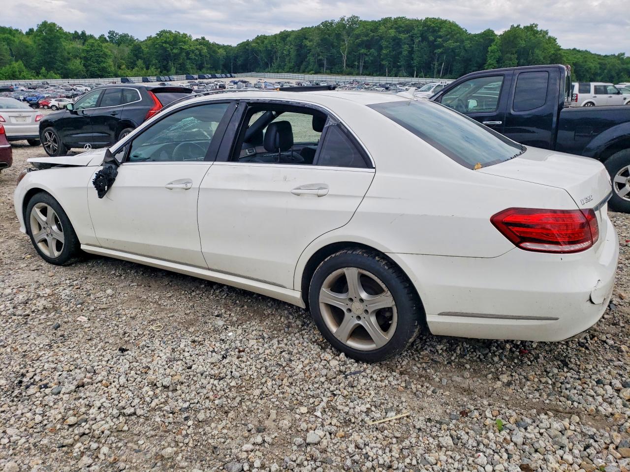 2015 Mercedes-benz E 350 4matic White vin: WDDHF8JB1FB148242