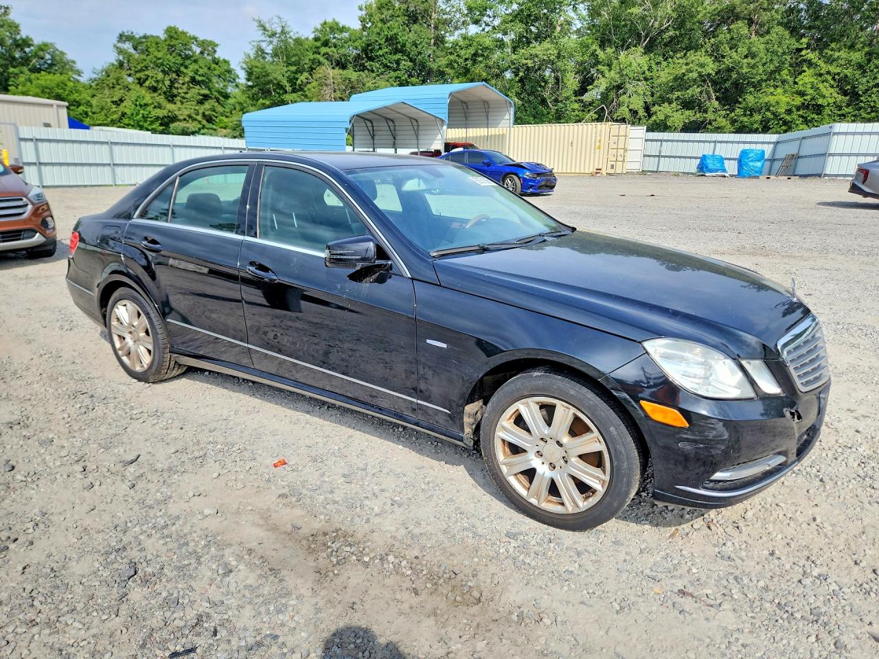 2012 Mercedes-benz E 350 4matic Black vin: WDDHF8JB2CA559408
