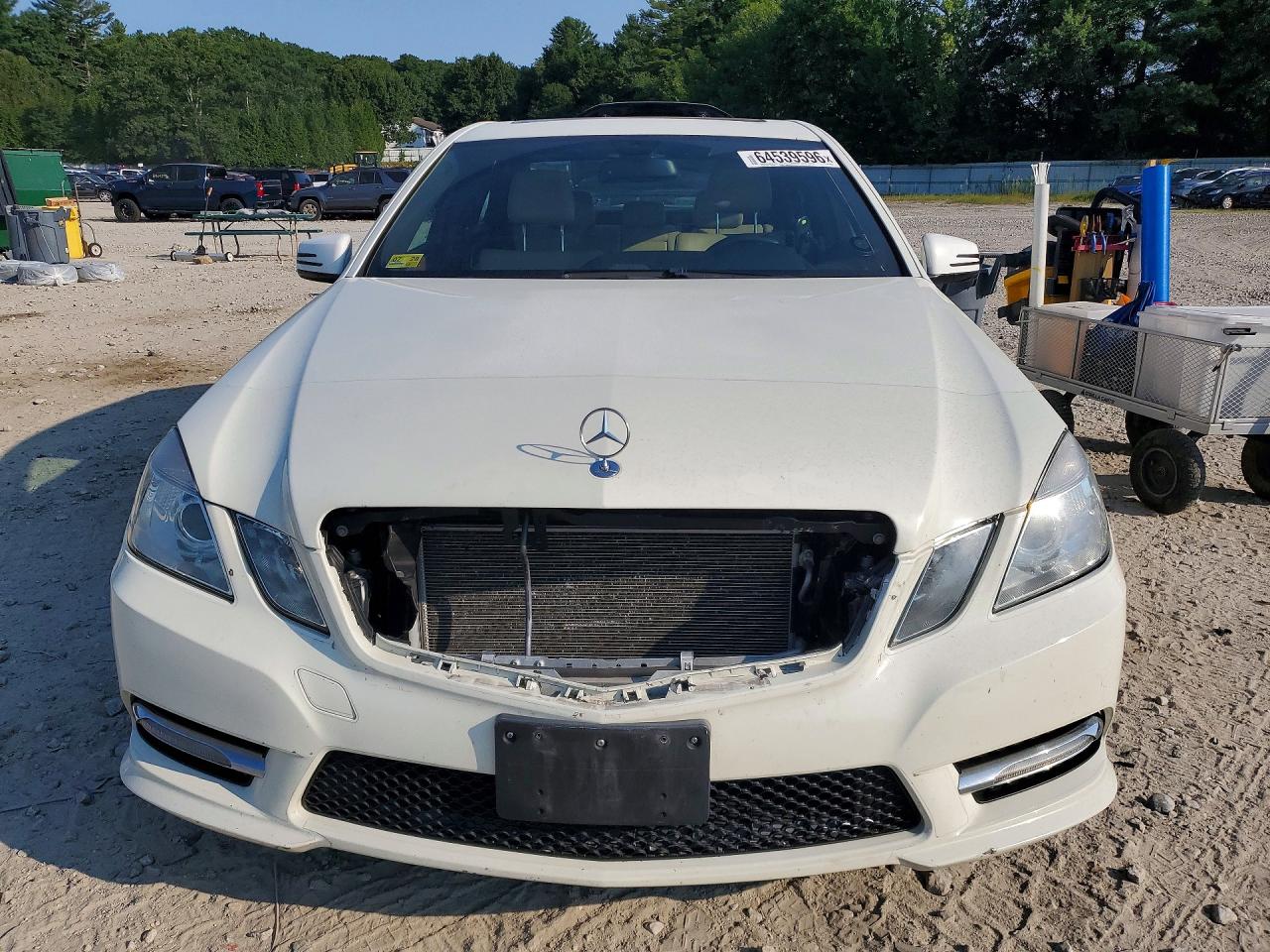 2012 Mercedes-benz E 350 4matic White vin: WDDHF8JB2CA564401
