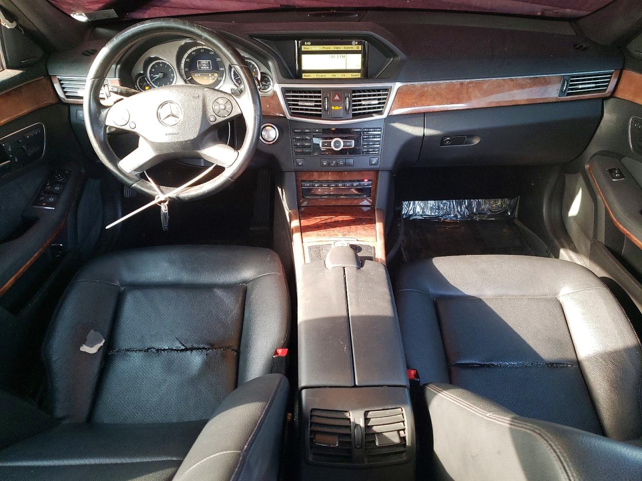 2012 Mercedes-benz E 350 4matic Черный vin: WDDHF8JB2CA611300