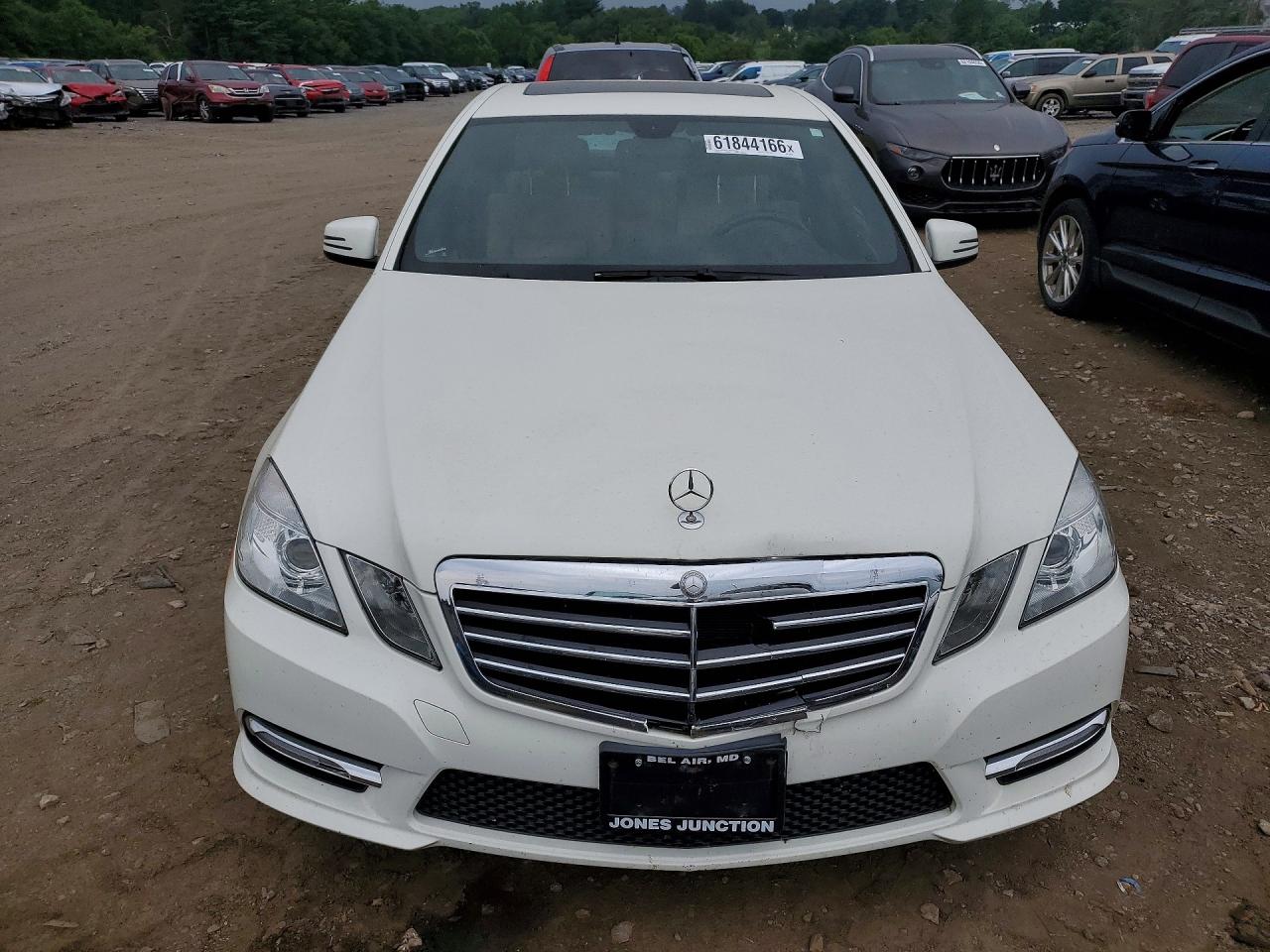 2012 Mercedes-benz E 350 4matic White vin: WDDHF8JB2CA638688