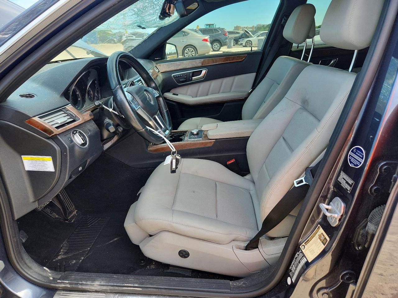 2013 Mercedes-benz E 350 4matic Серый vin: WDDHF8JB2DA675130
