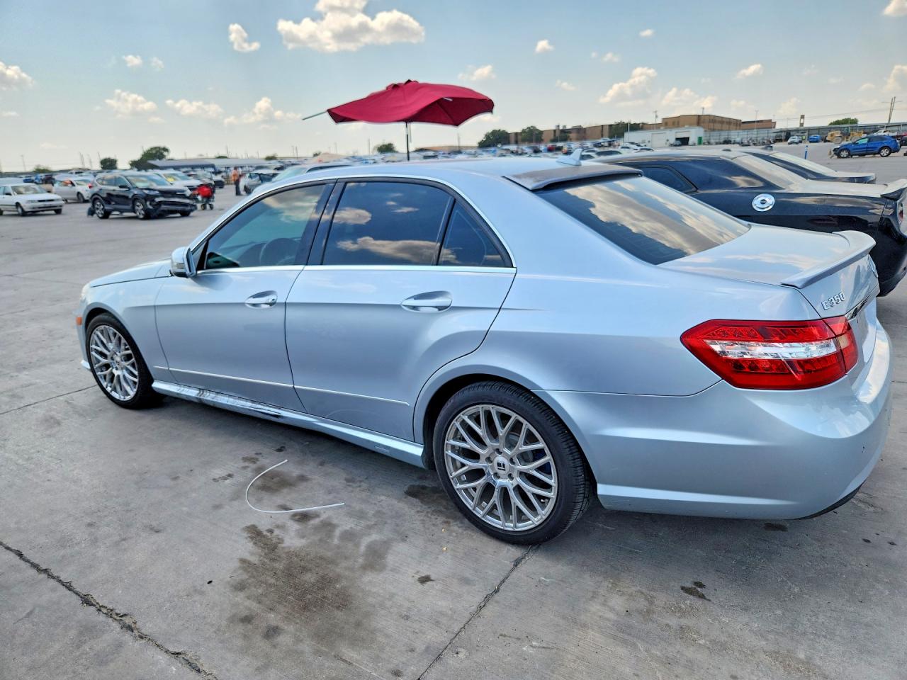 2013 Mercedes-benz E 350 4matic Blue vin: WDDHF8JB2DA687777