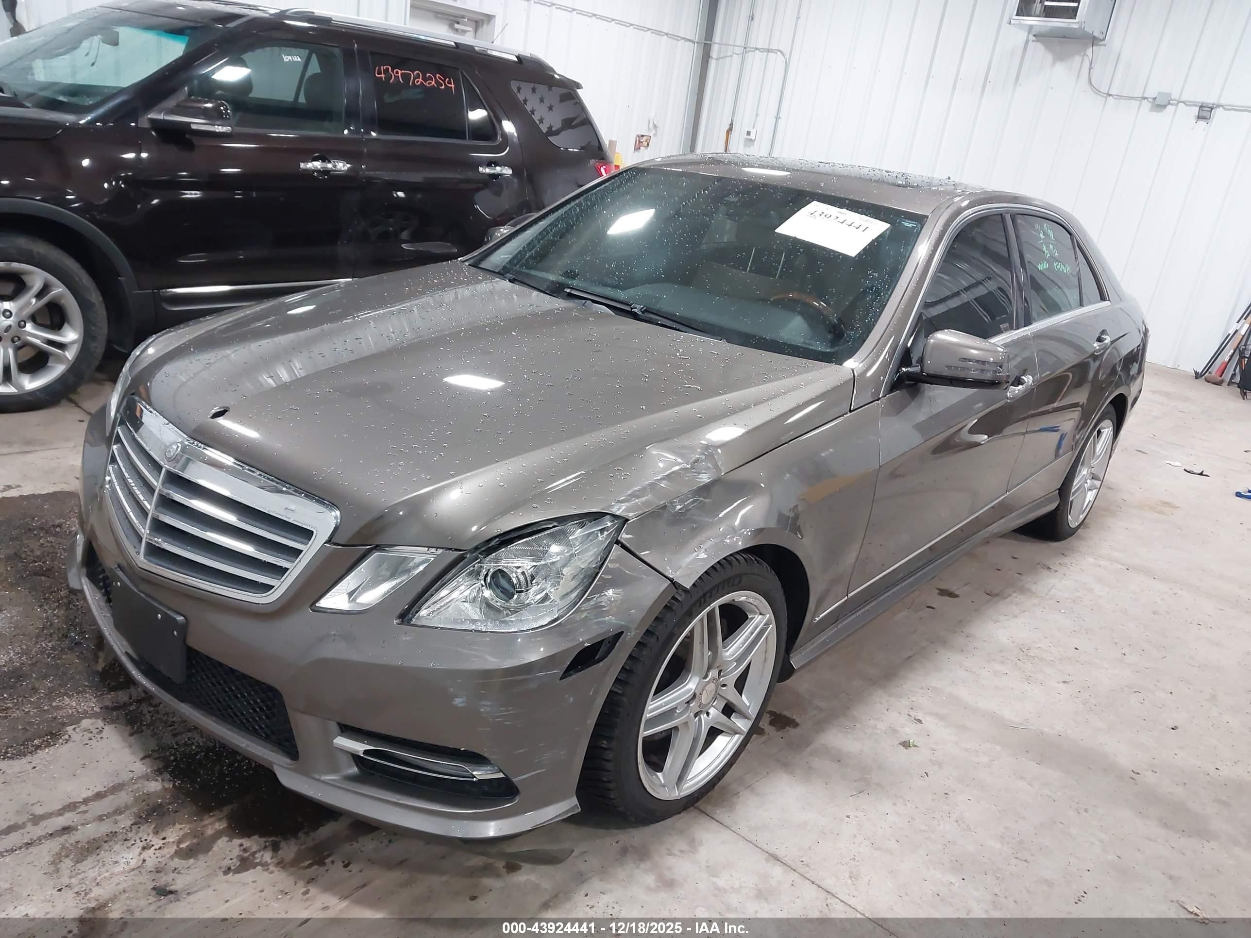 2013 Mercedes-benz E 350 4matic Brown vin: WDDHF8JB2DA738999