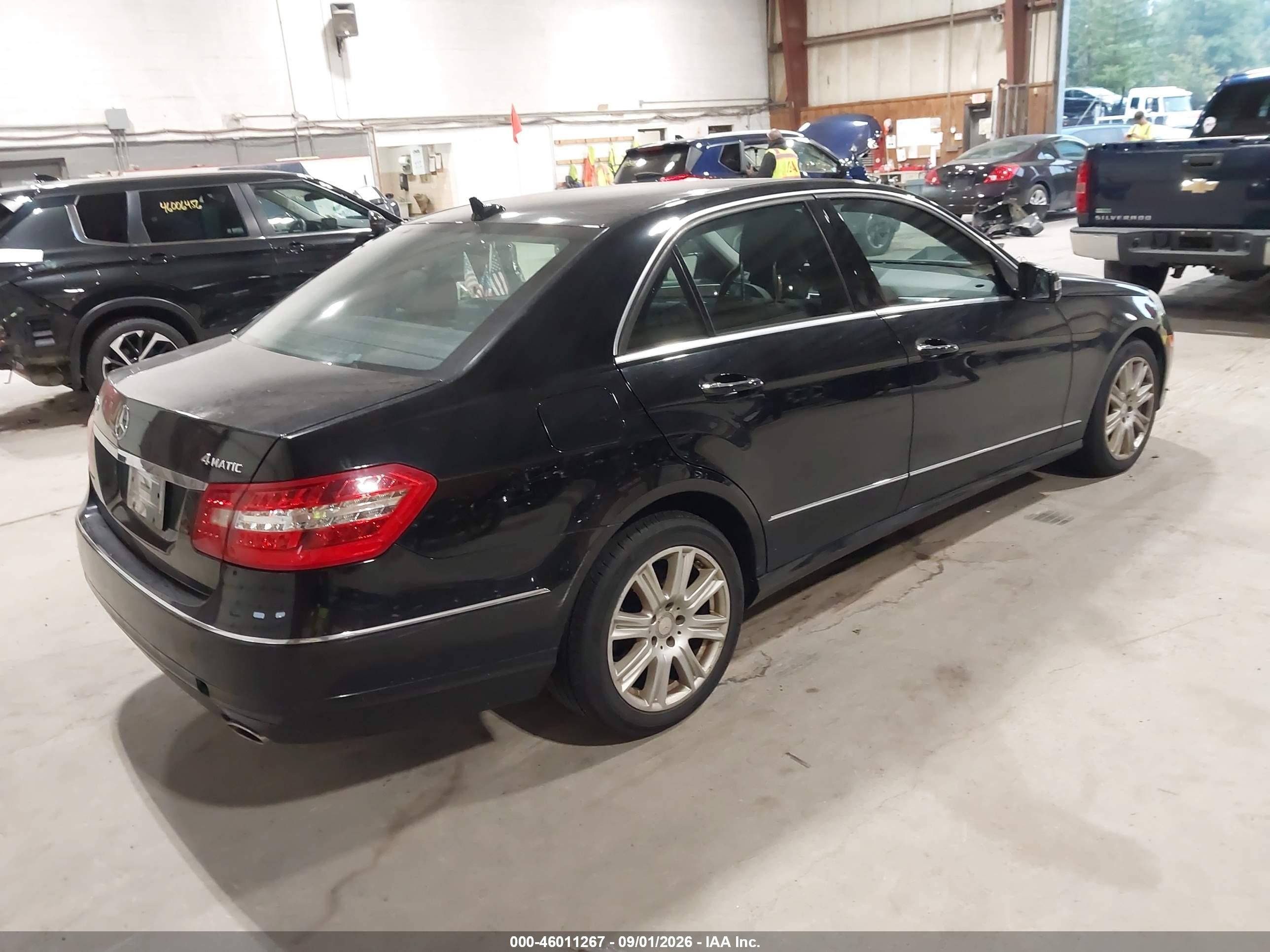 2013 Mercedes-benz E 350 4matic Черный vin: WDDHF8JB2DA739523
