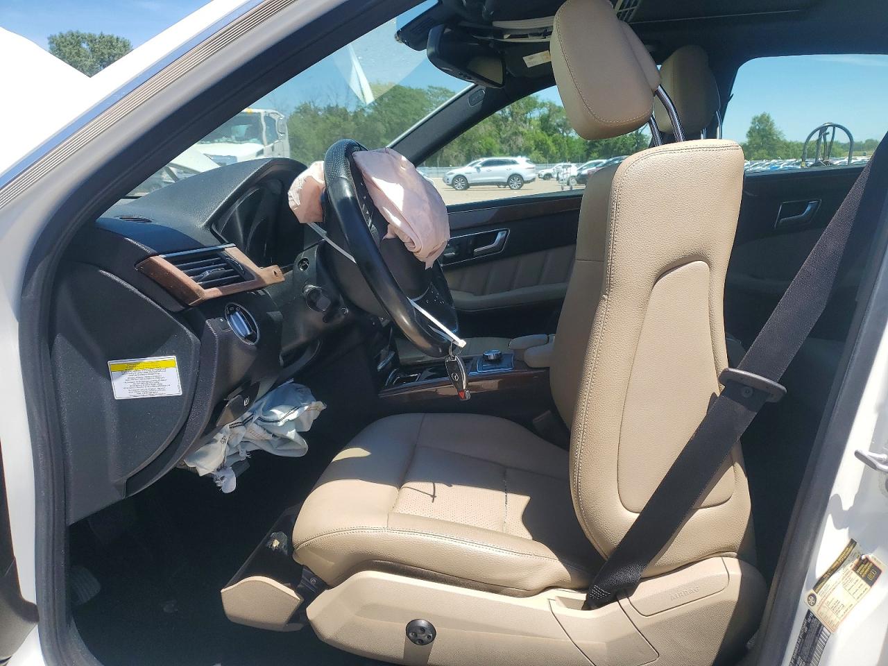 2013 Mercedes-benz E 350 4matic Белый vin: WDDHF8JB2DA751977