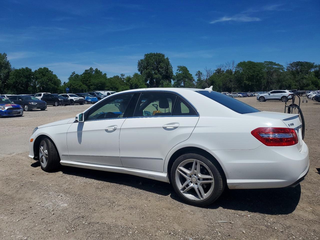 2013 Mercedes-benz E 350 4matic Белый vin: WDDHF8JB2DA751977