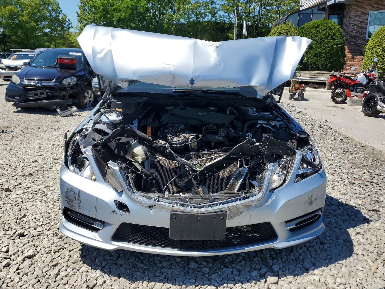 2013 Mercedes-benz E 350 4matic Silver vin: WDDHF8JB2DA768455