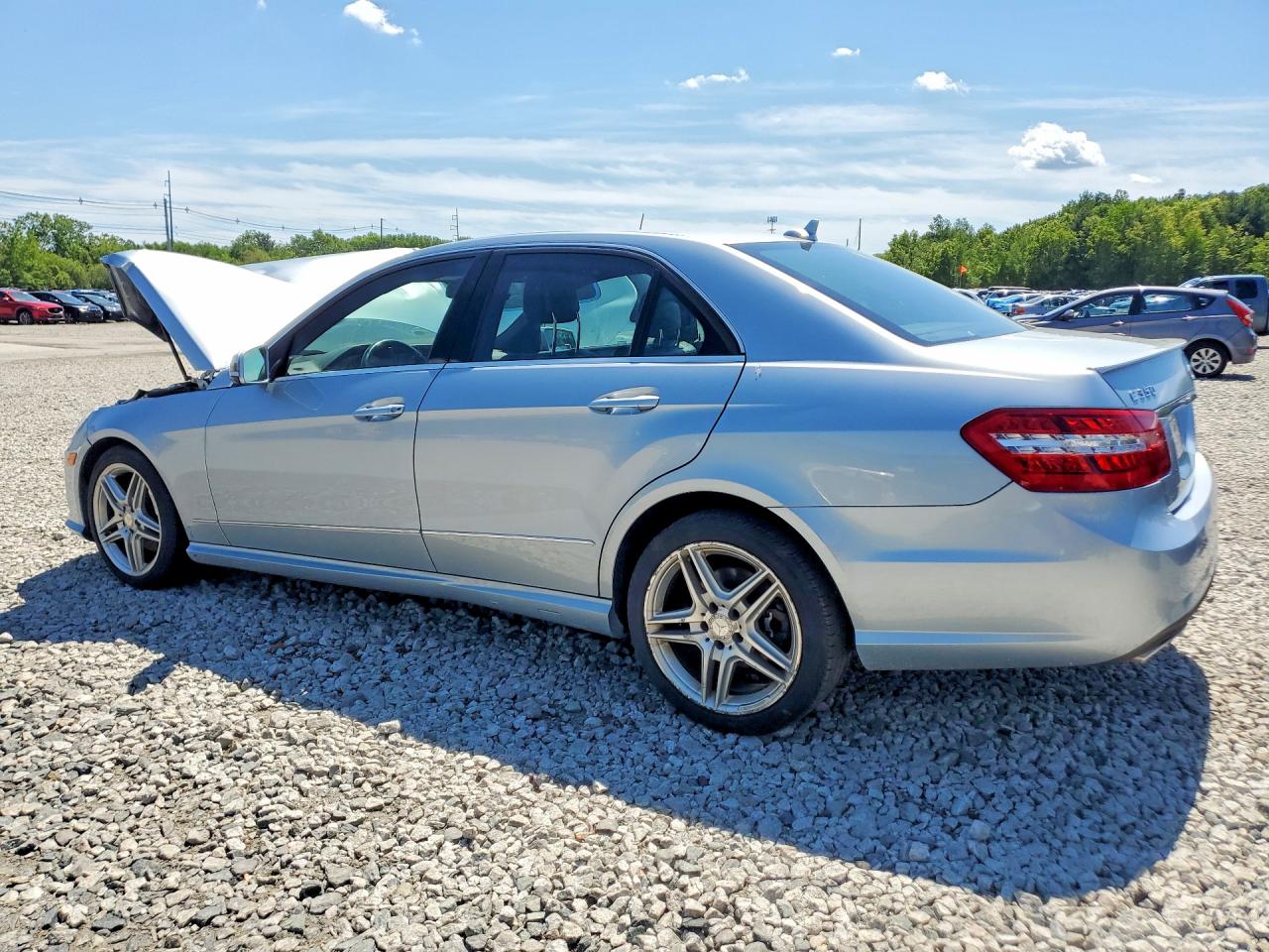2013 Mercedes-benz E 350 4matic Silver vin: WDDHF8JB2DA768455
