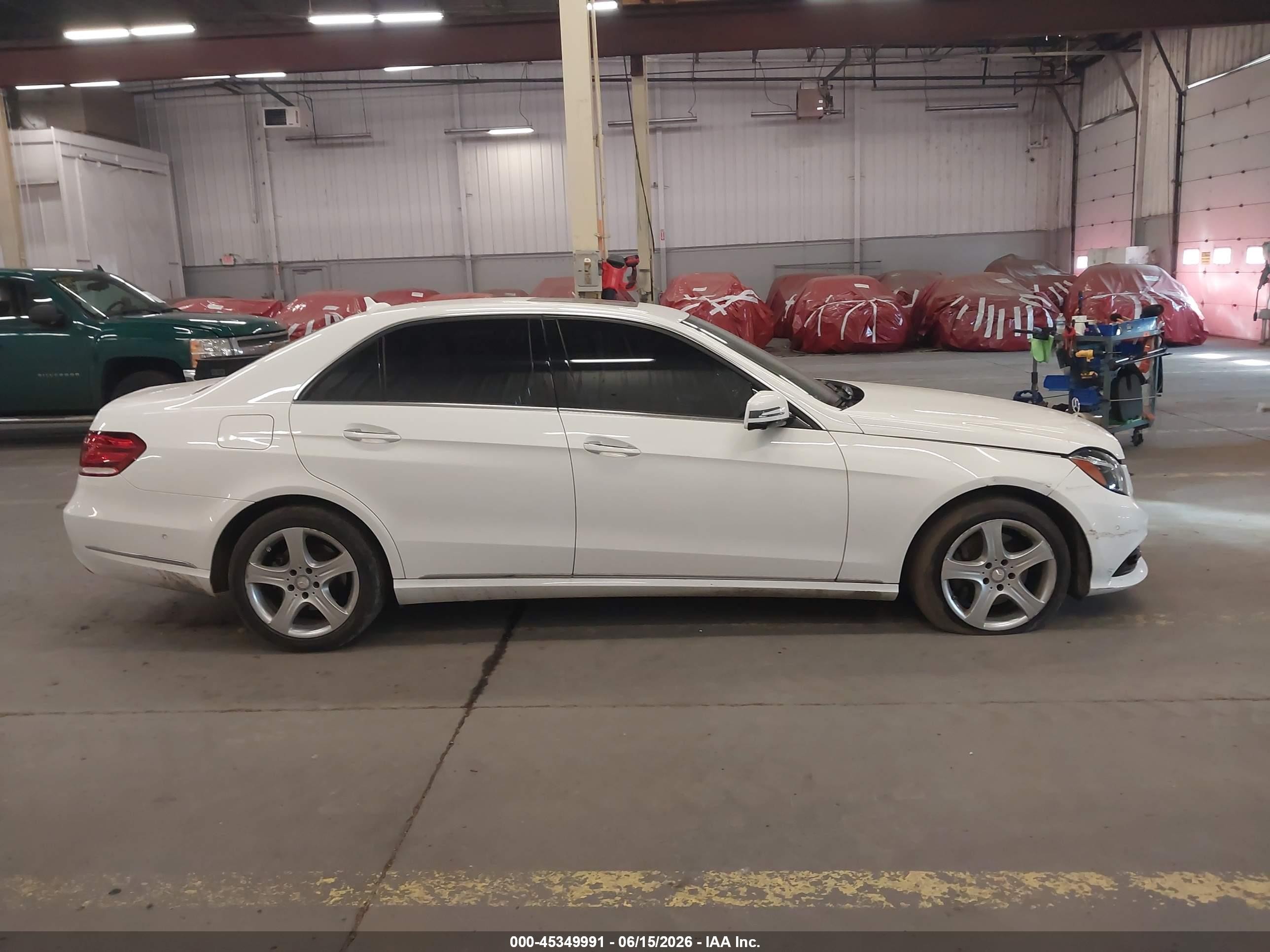 2014 Mercedes-benz E 350 4matic White vin: WDDHF8JB2EA838411