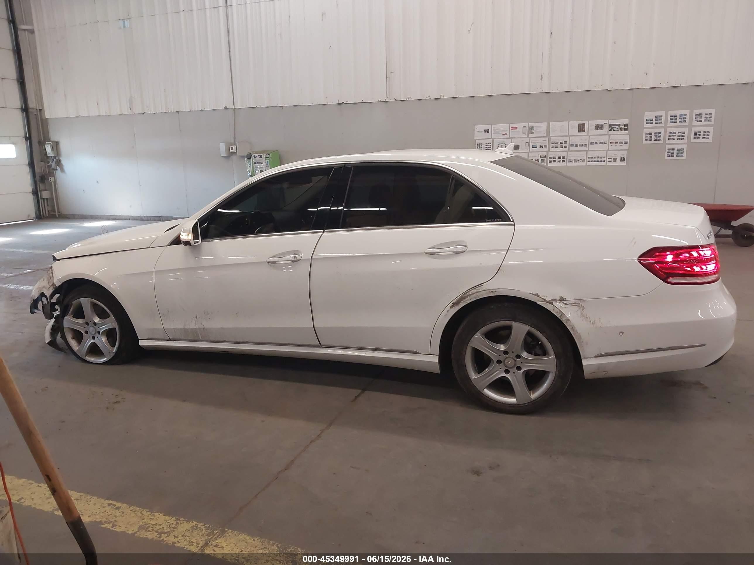 2014 Mercedes-benz E 350 4matic White vin: WDDHF8JB2EA838411