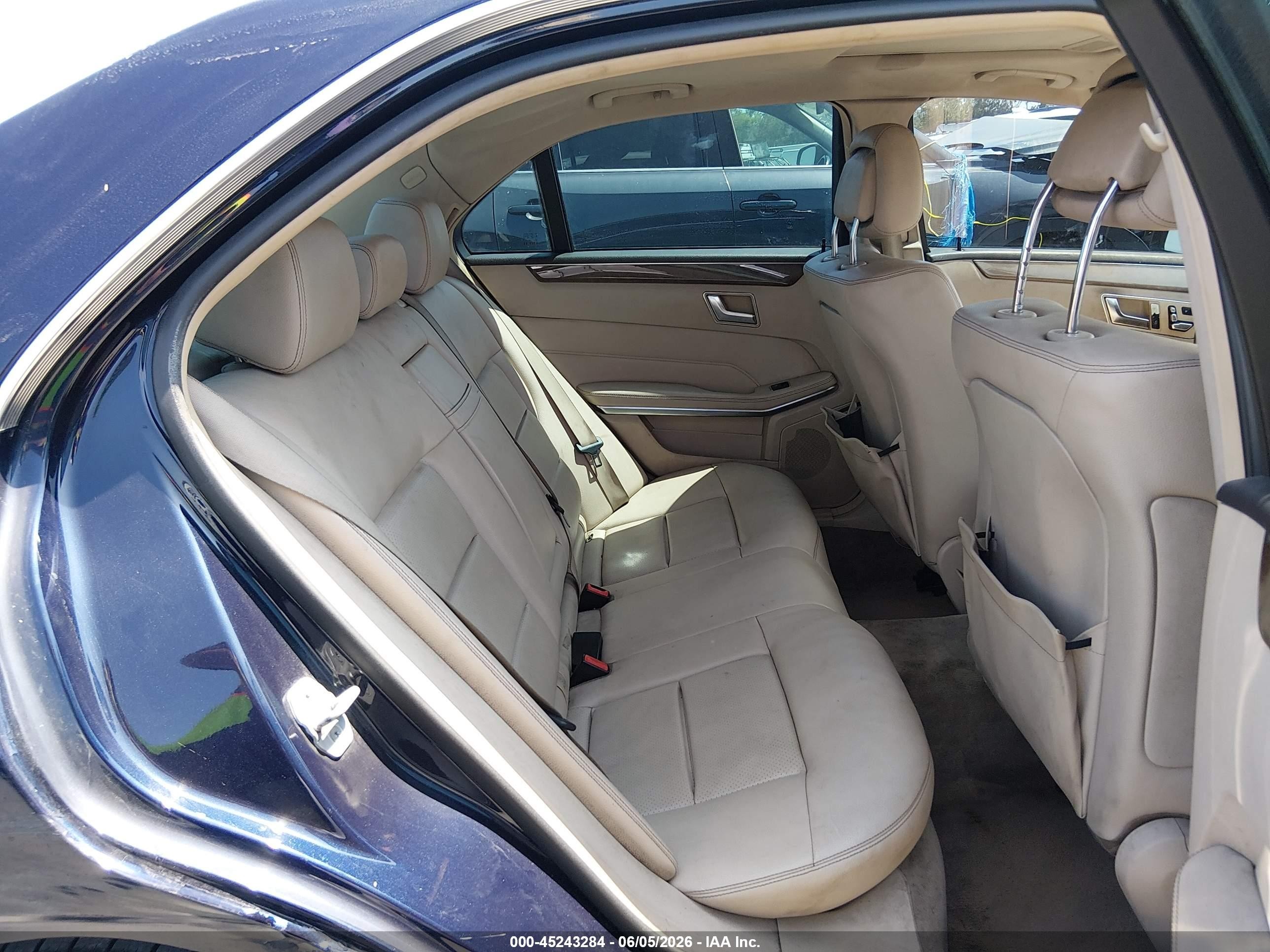 2014 Mercedes-benz E 350 4matic Dark Blue vin: WDDHF8JB2EA889715