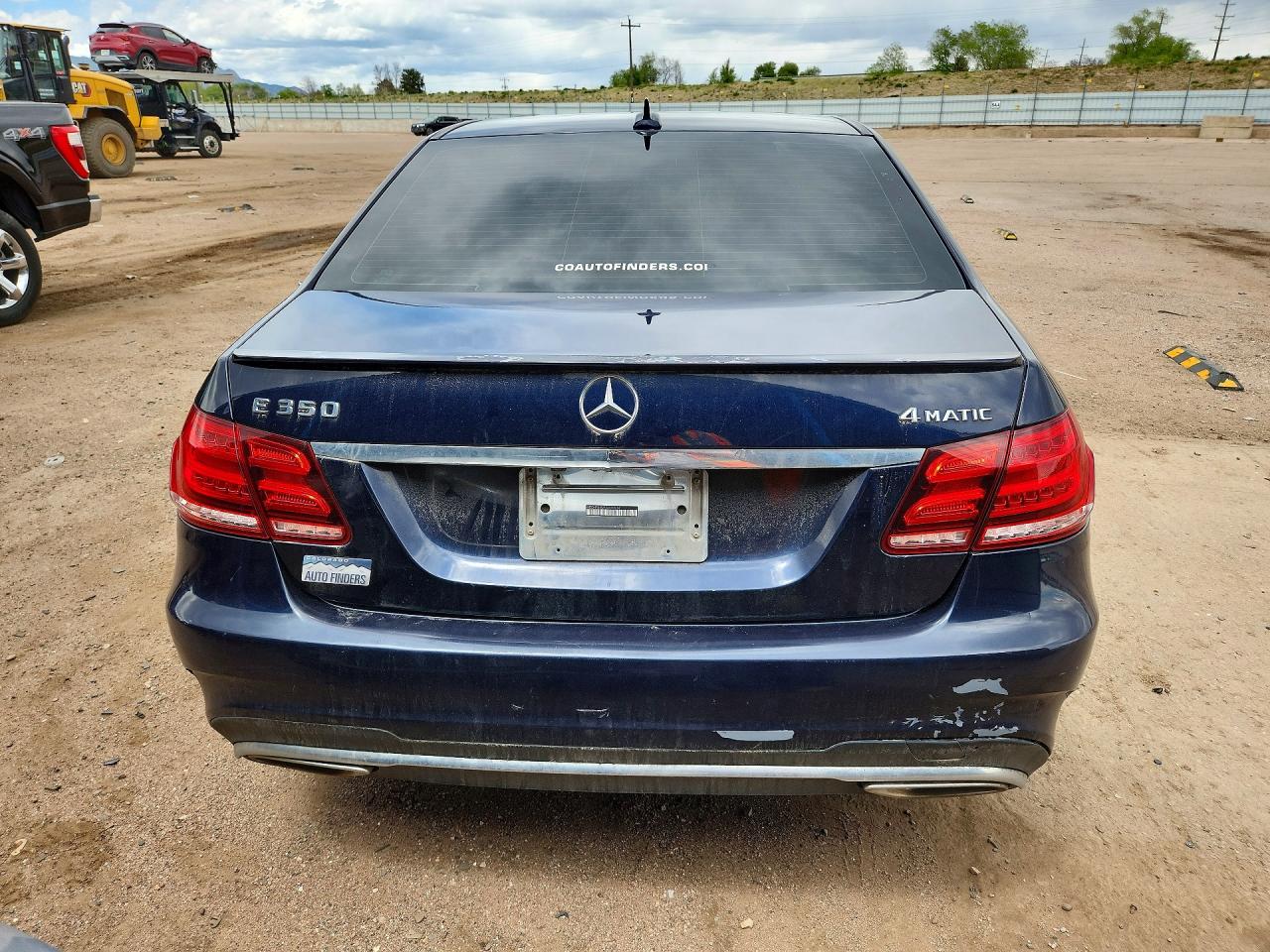 2014 Mercedes-benz E 350 4matic Синий vin: WDDHF8JB2EA909834