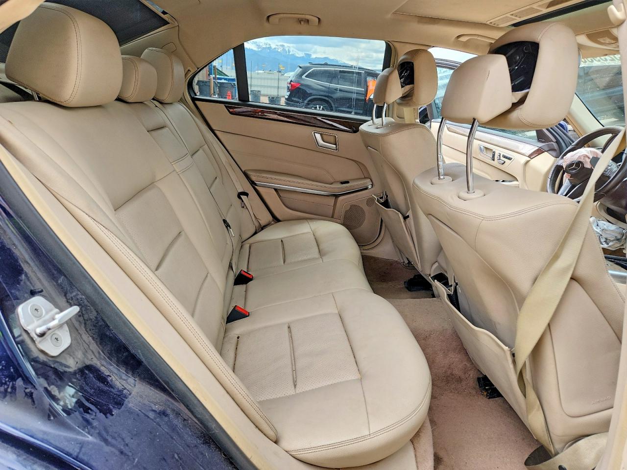 2014 Mercedes-benz E 350 4matic Синий vin: WDDHF8JB2EA909834