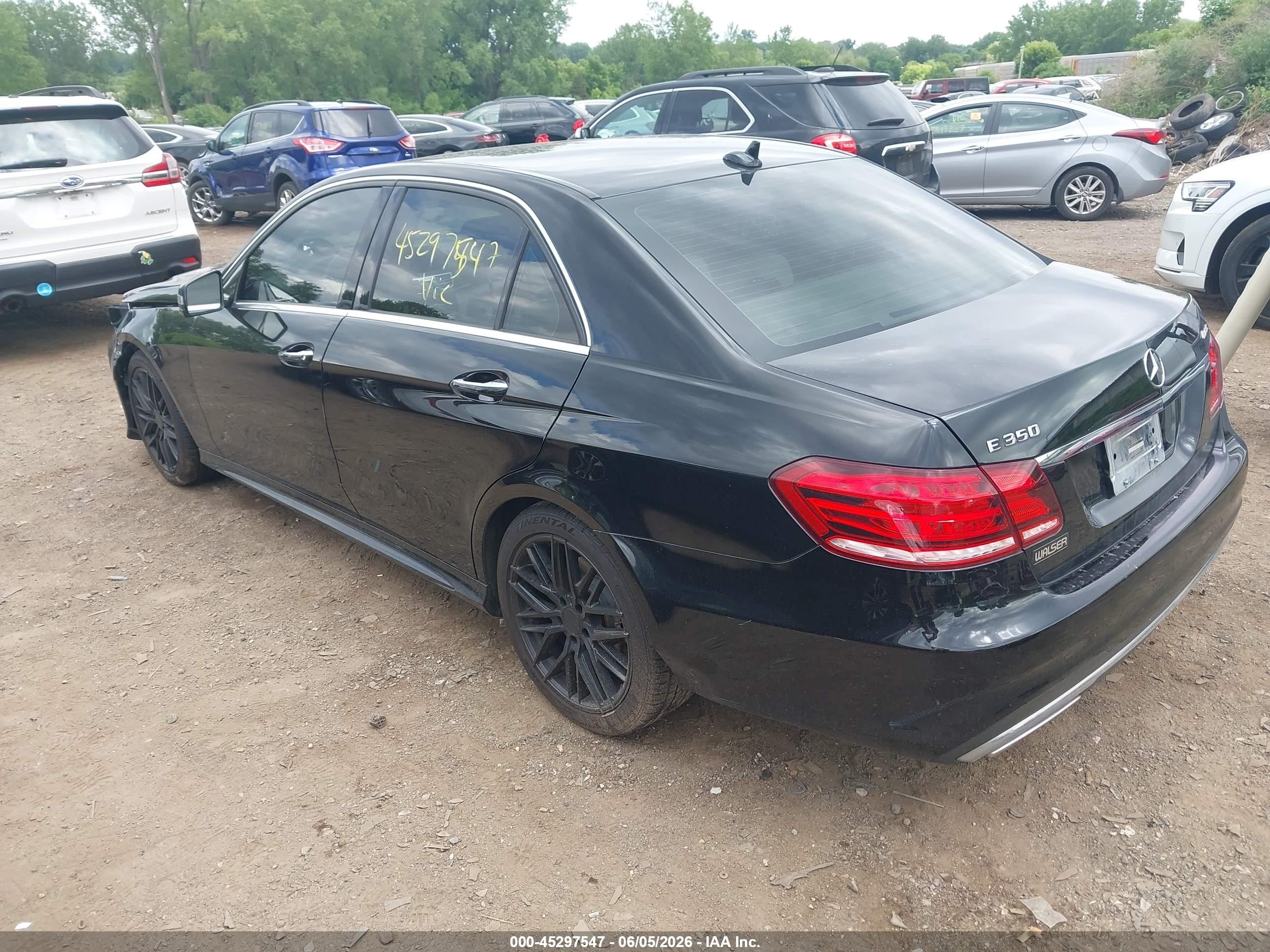 2014 Mercedes-benz E 350 4matic Black vin: WDDHF8JB2EA995114