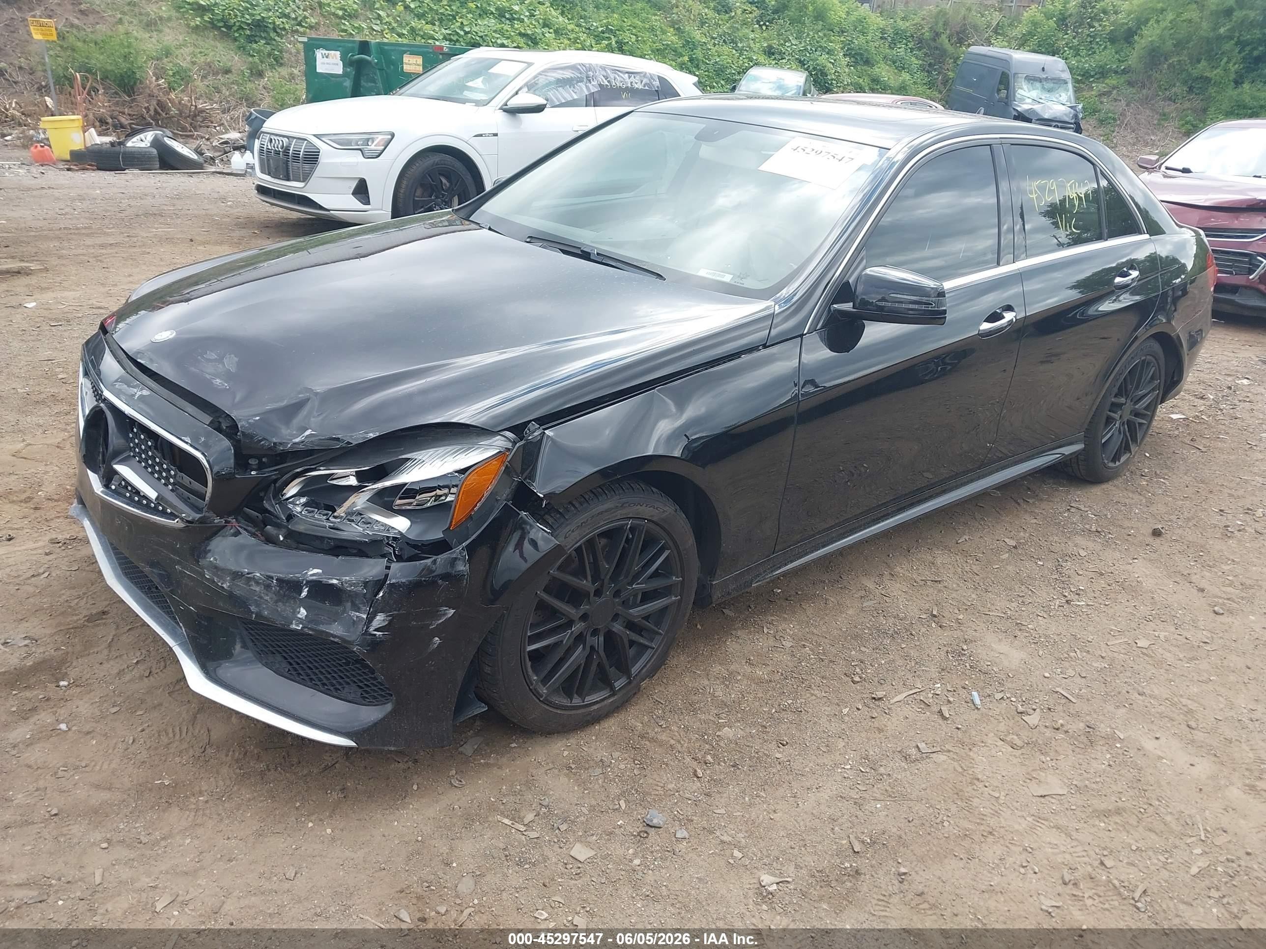 2014 Mercedes-benz E 350 4matic Black vin: WDDHF8JB2EA995114