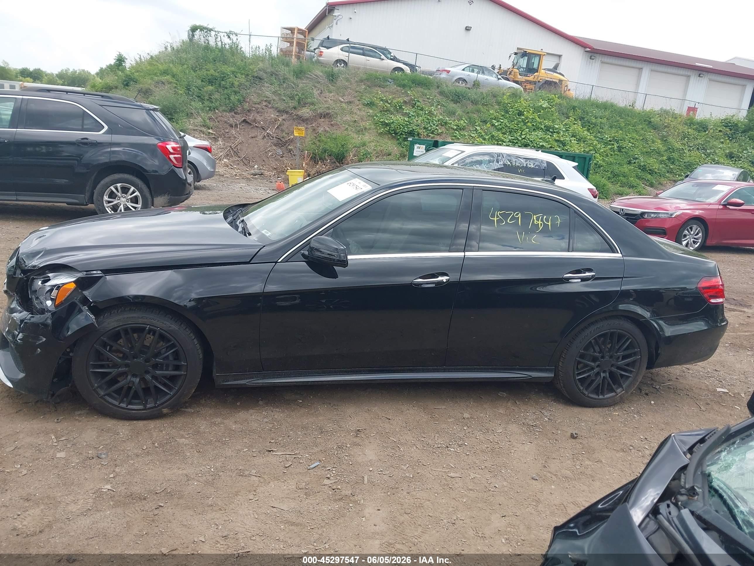 2014 Mercedes-benz E 350 4matic Black vin: WDDHF8JB2EA995114