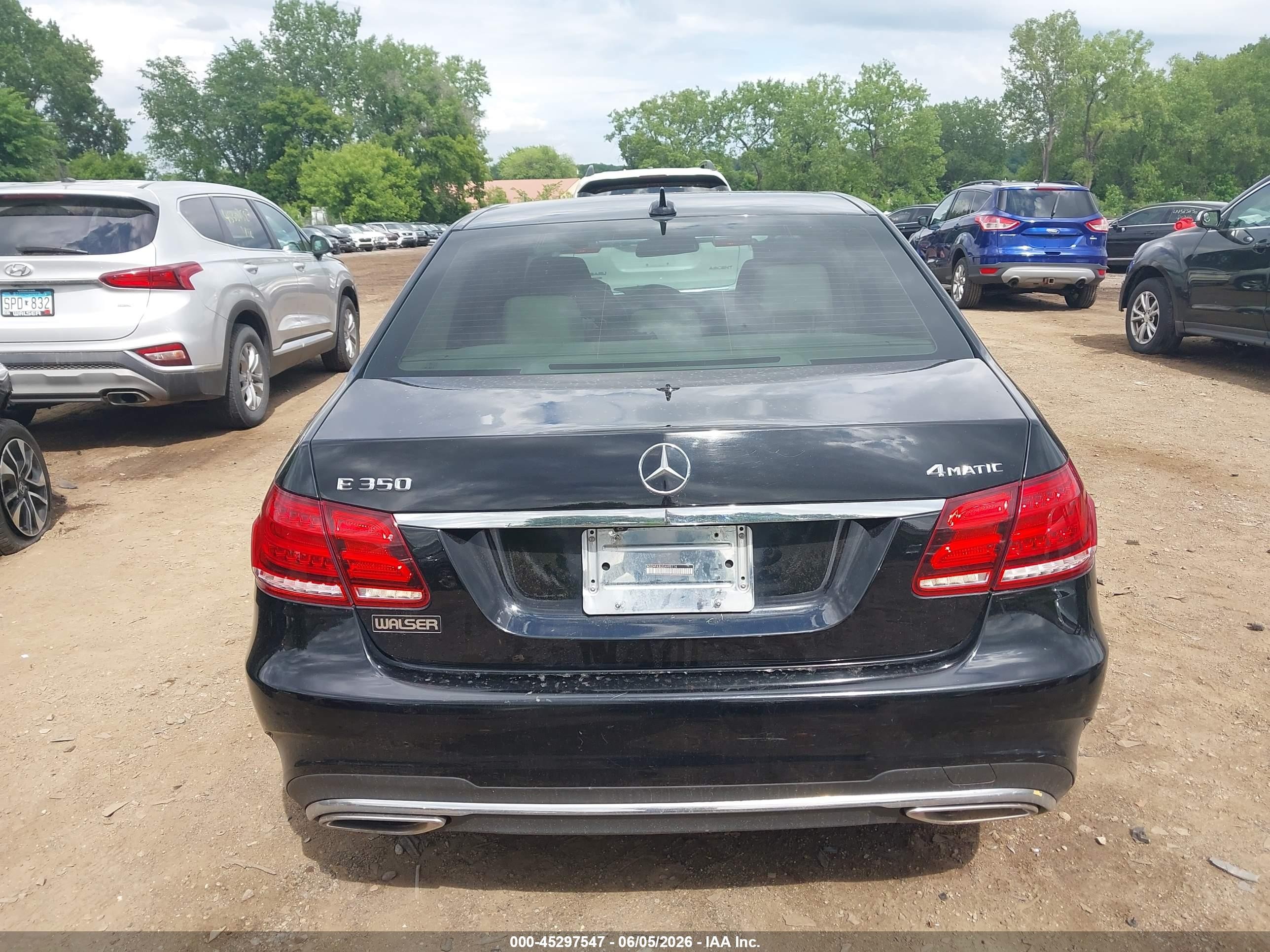 2014 Mercedes-benz E 350 4matic Black vin: WDDHF8JB2EA995114