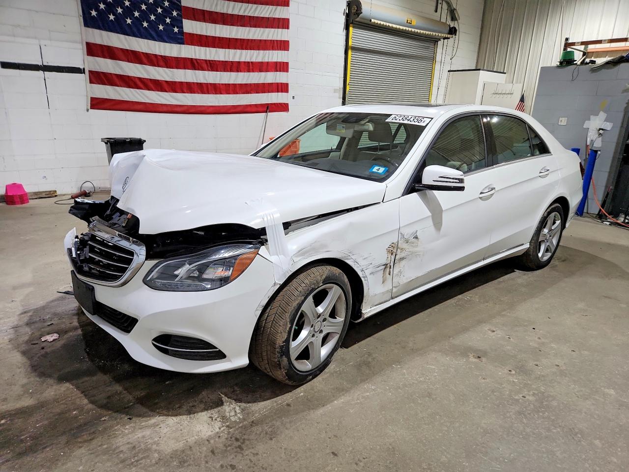 2014 Mercedes-benz E 350 4matic White vin: WDDHF8JB2EB039111