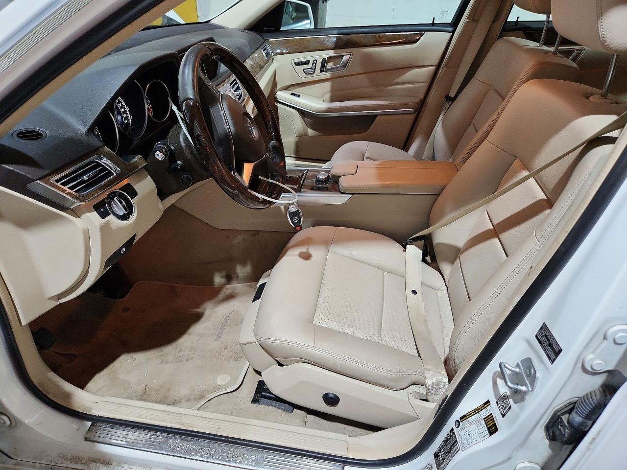 2014 Mercedes-benz E 350 4matic White vin: WDDHF8JB2EB039111