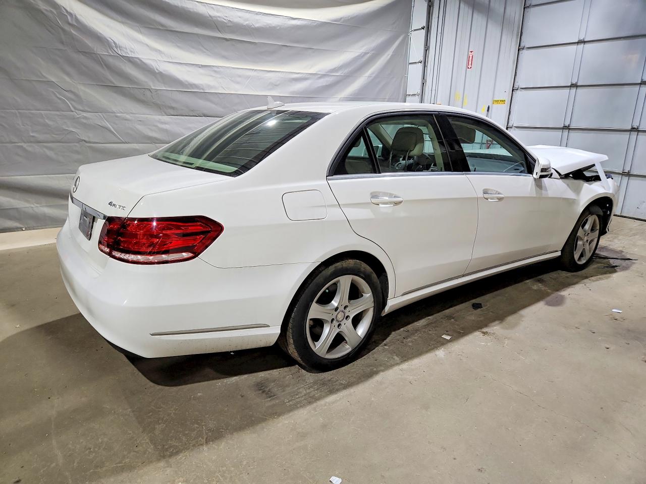 2014 Mercedes-benz E 350 4matic White vin: WDDHF8JB2EB039111