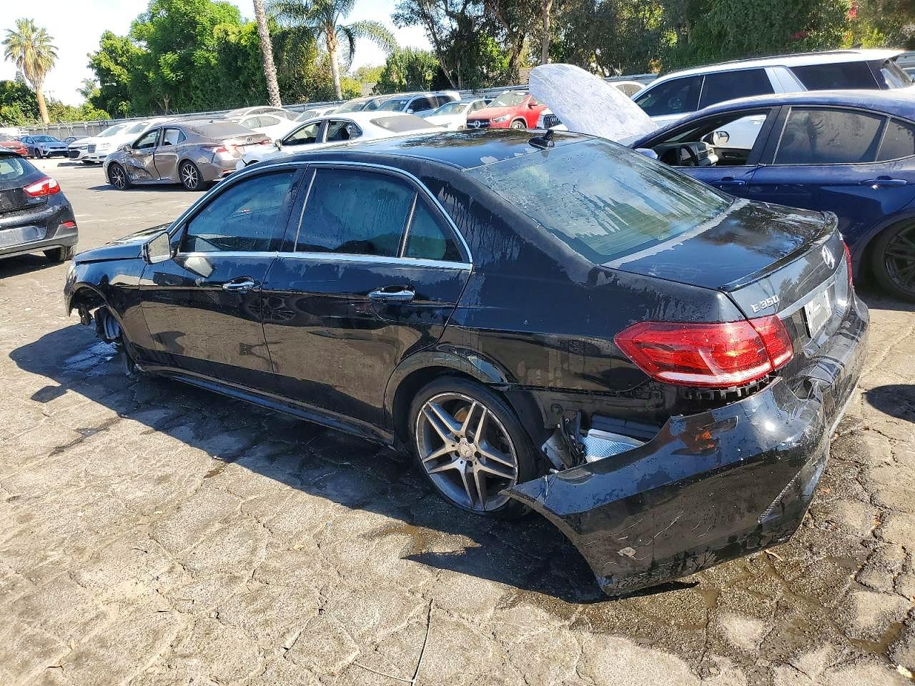2014 Mercedes-benz E 350 4matic Black vin: WDDHF8JB2EB042154