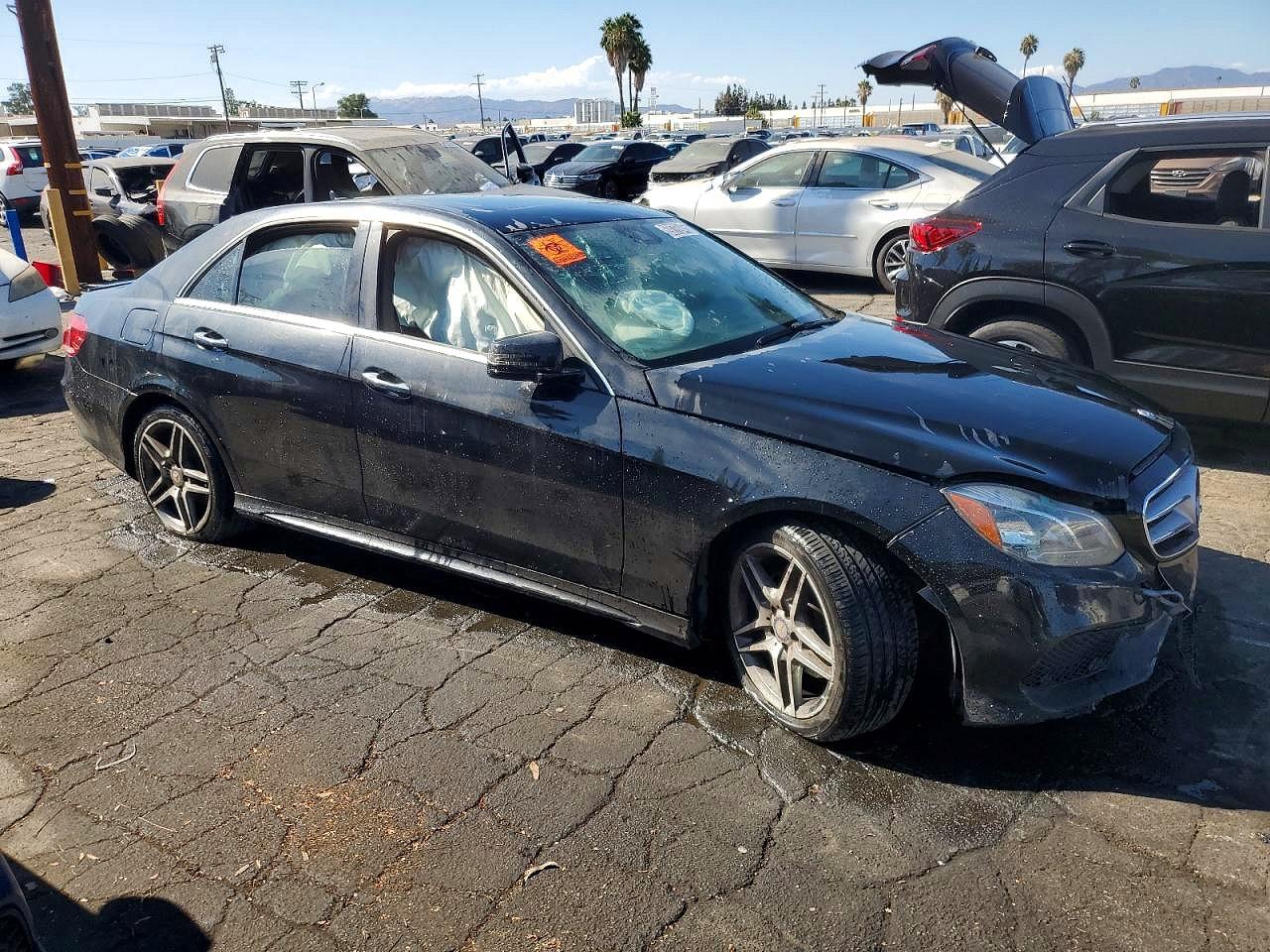 2014 Mercedes-benz E 350 4matic Black vin: WDDHF8JB2EB042154
