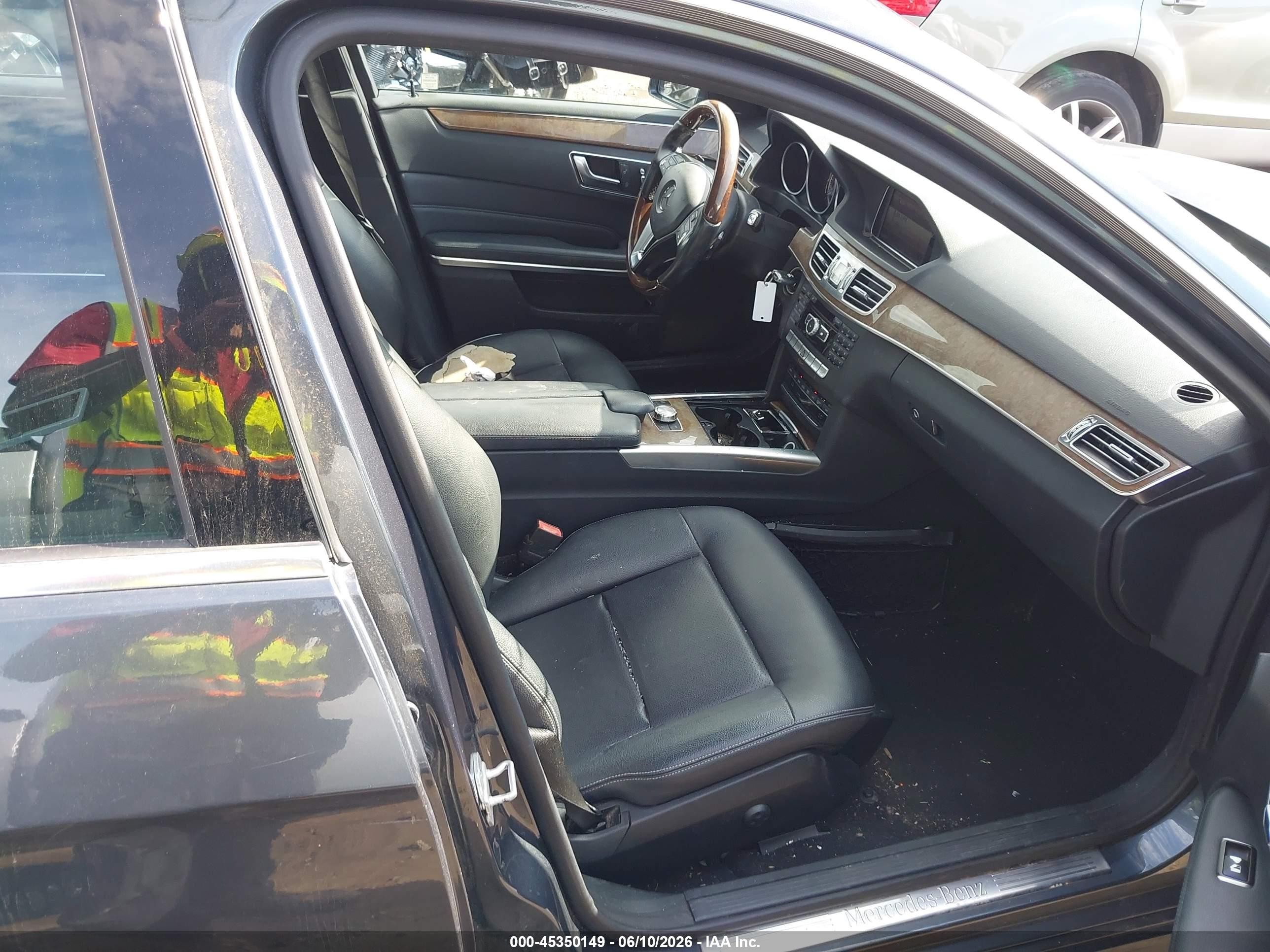 2014 Mercedes-benz E 350 4matic Gray vin: WDDHF8JB2EB057141