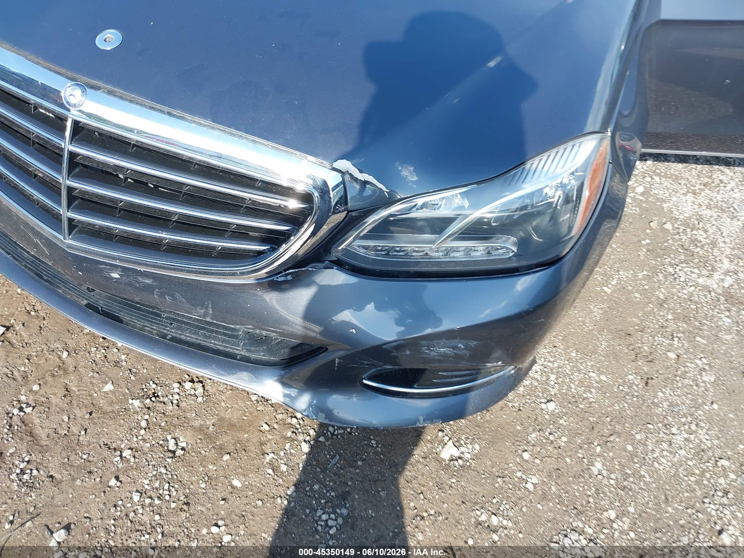 2014 Mercedes-benz E 350 4matic Gray vin: WDDHF8JB2EB057141
