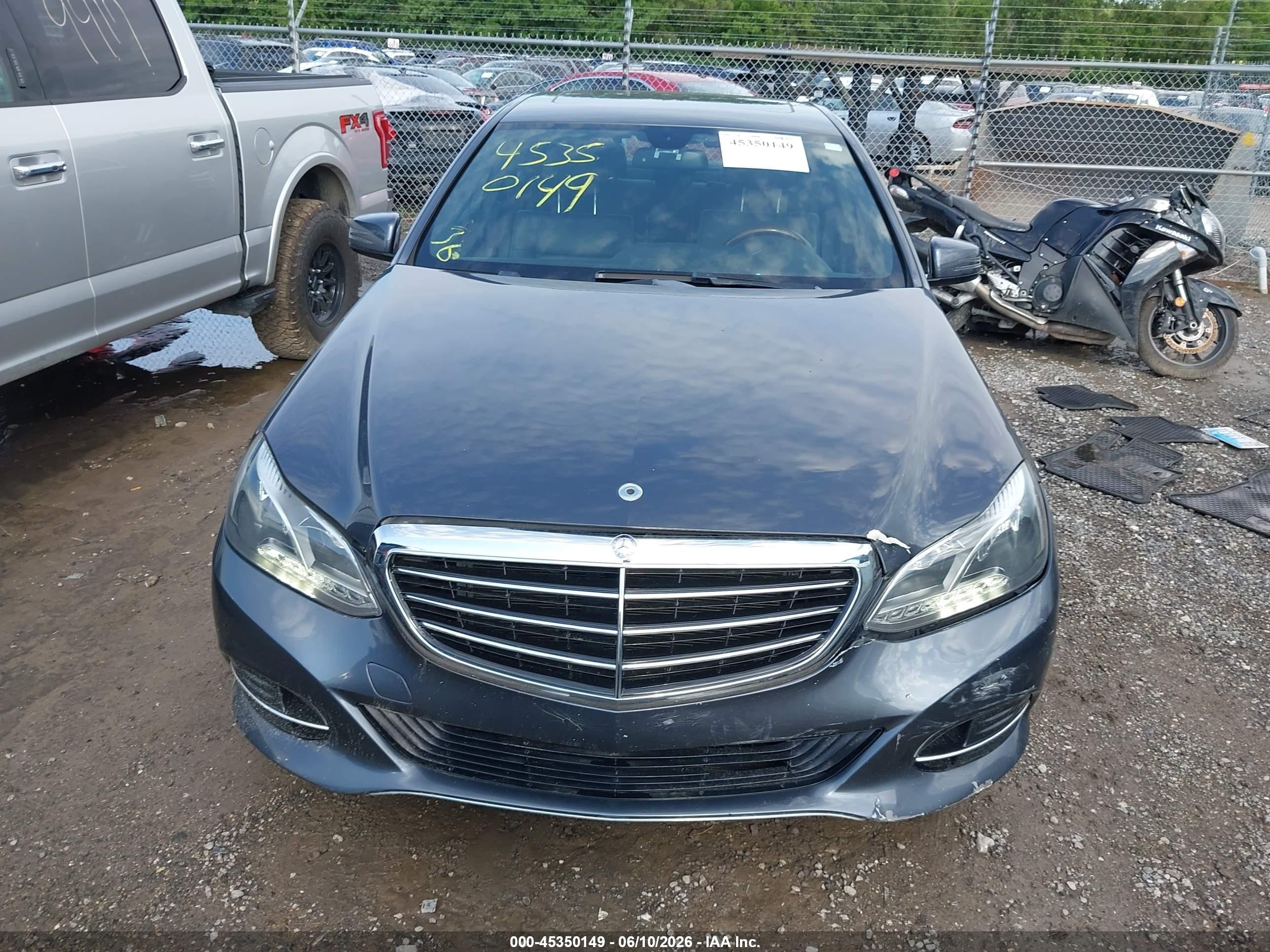 2014 Mercedes-benz E 350 4matic Gray vin: WDDHF8JB2EB057141