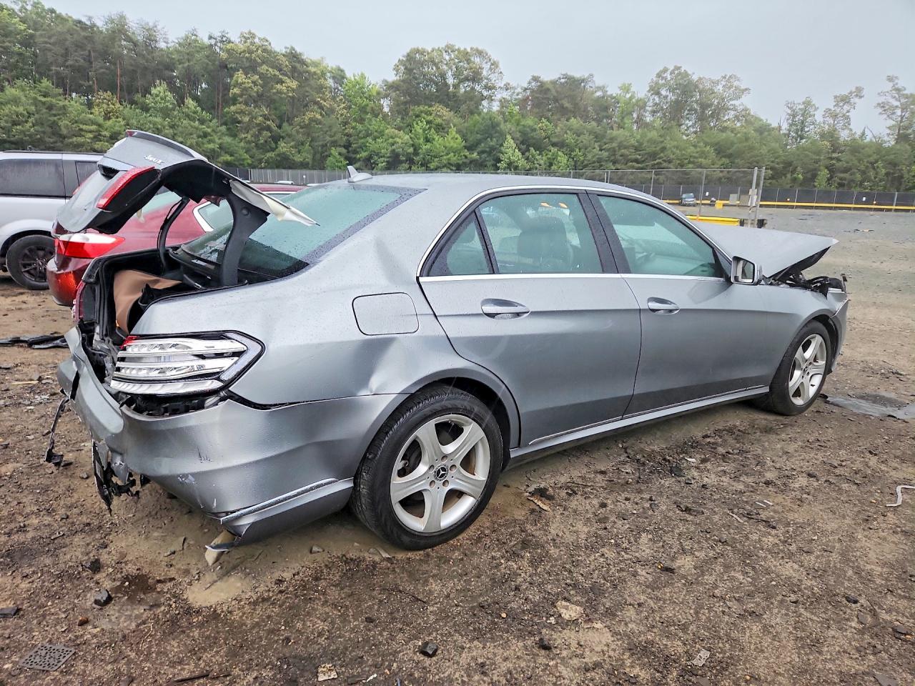 2015 Mercedes-benz E 350 4matic Gray vin: WDDHF8JB2FB125522
