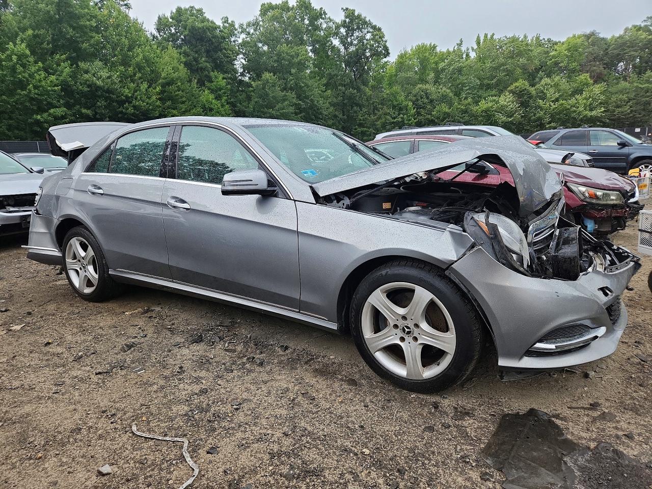 2015 Mercedes-benz E 350 4matic Gray vin: WDDHF8JB2FB125522