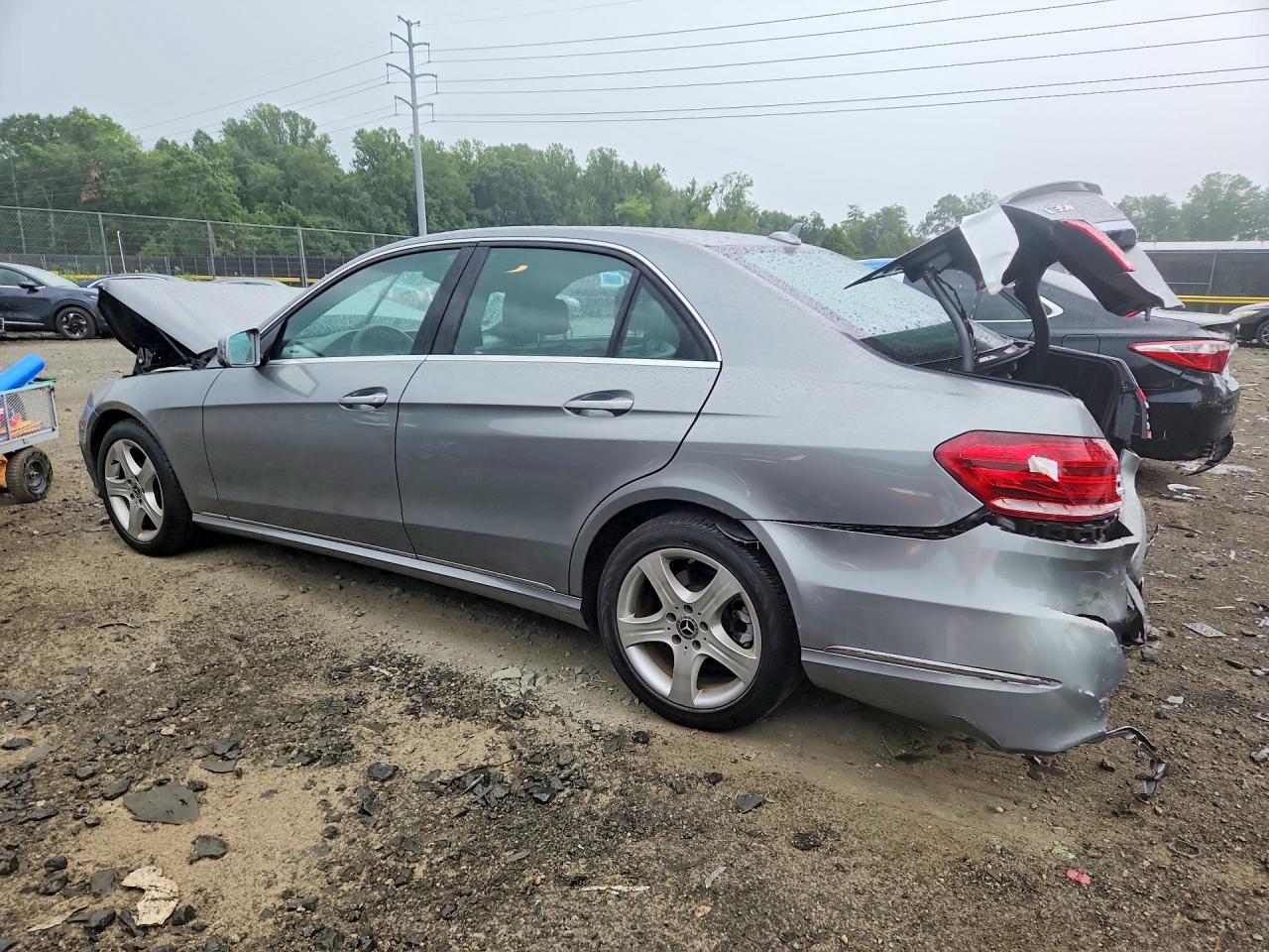 2015 Mercedes-benz E 350 4matic Gray vin: WDDHF8JB2FB125522