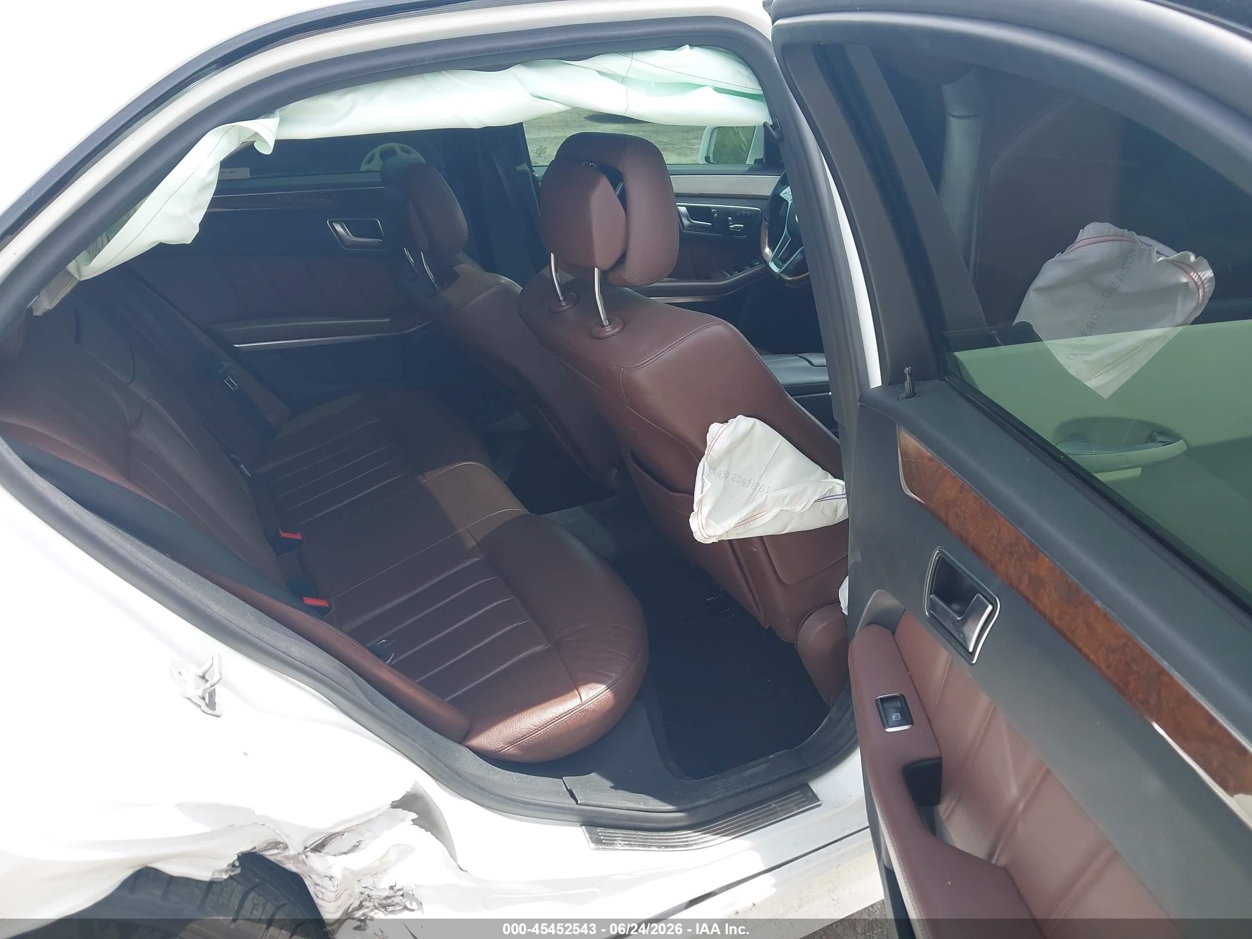 2015 Mercedes-benz E 350 4matic White vin: WDDHF8JB2FB165373