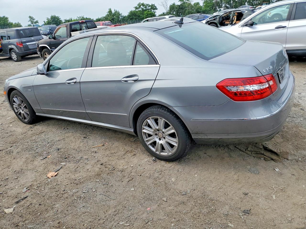 2012 Mercedes-benz E 350 4matic Silver vin: WDDHF8JB3CA620555