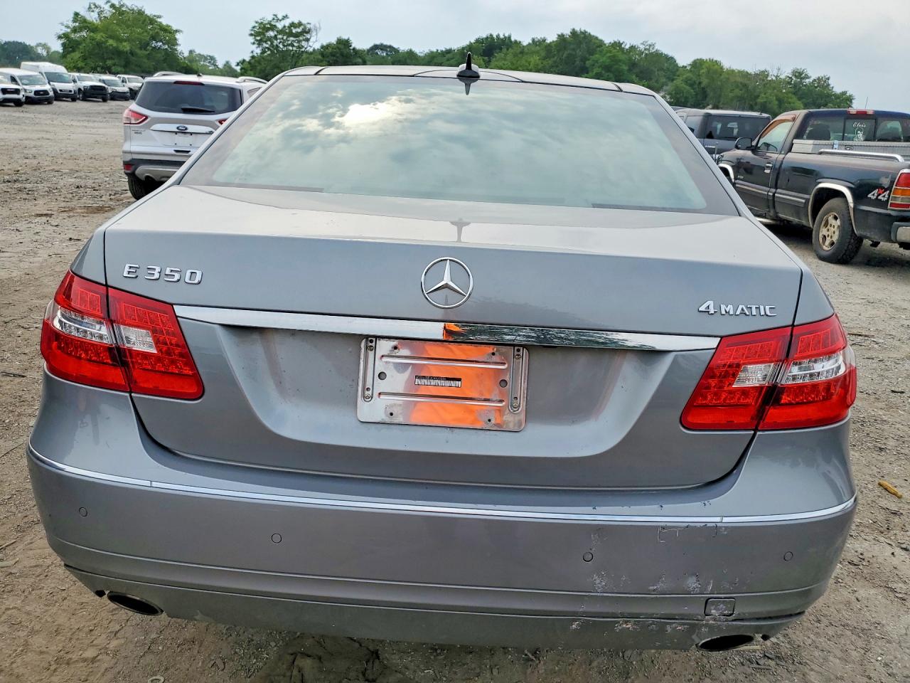 2012 Mercedes-benz E 350 4matic Silver vin: WDDHF8JB3CA620555