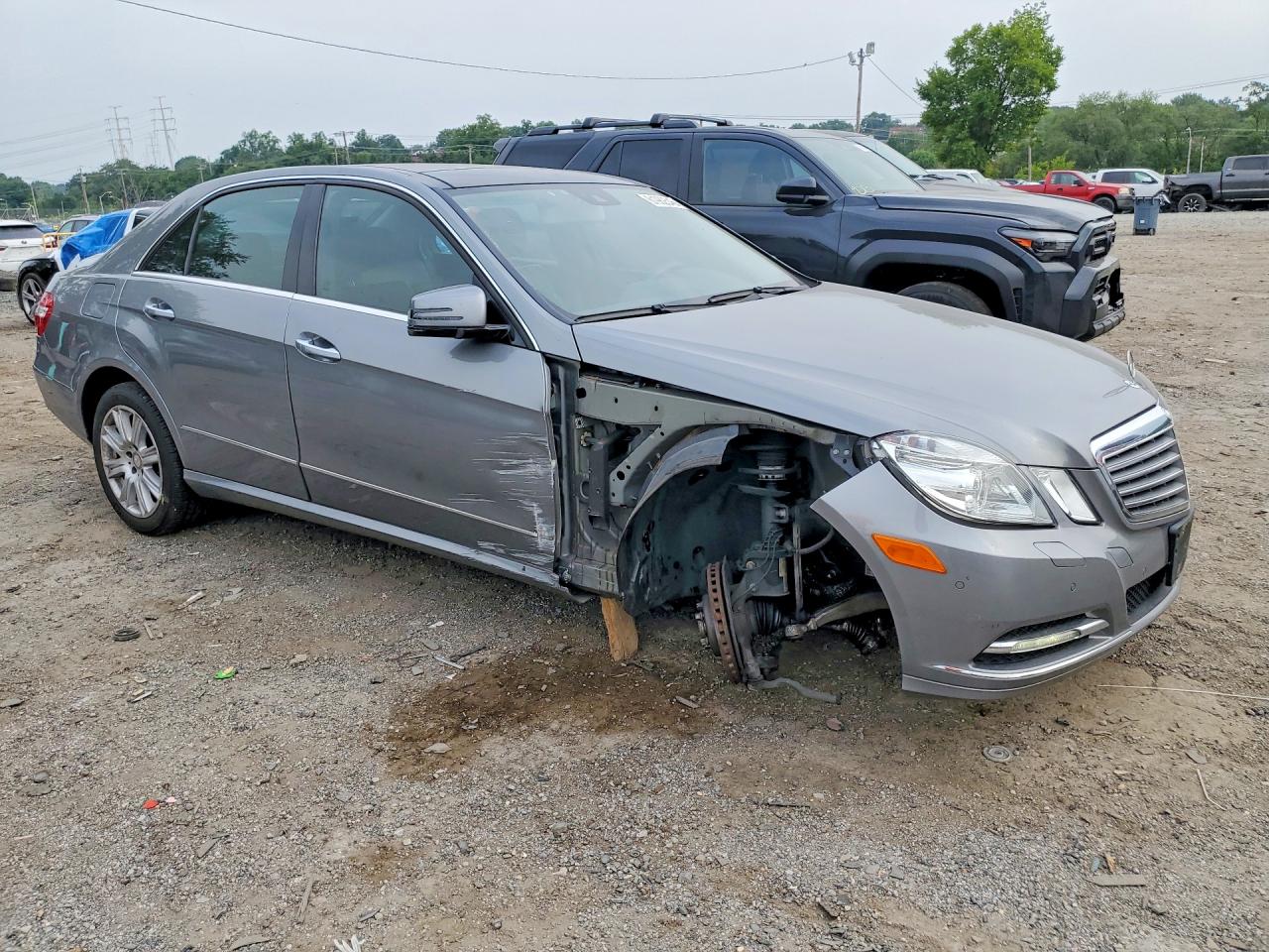 2012 Mercedes-benz E 350 4matic Silver vin: WDDHF8JB3CA620555