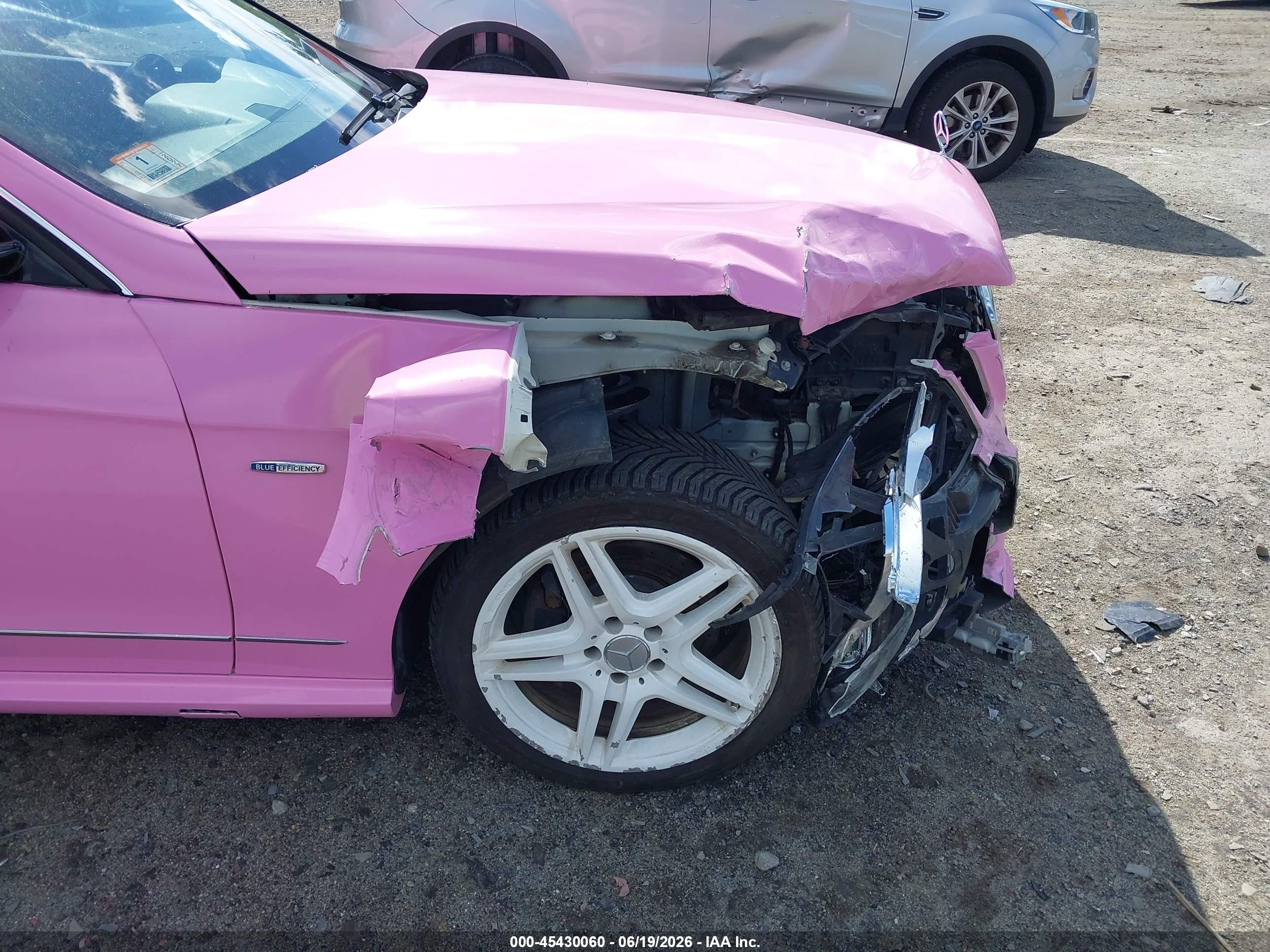 2012 Mercedes-benz E 350 4matic Pink vin: WDDHF8JB3CA628820